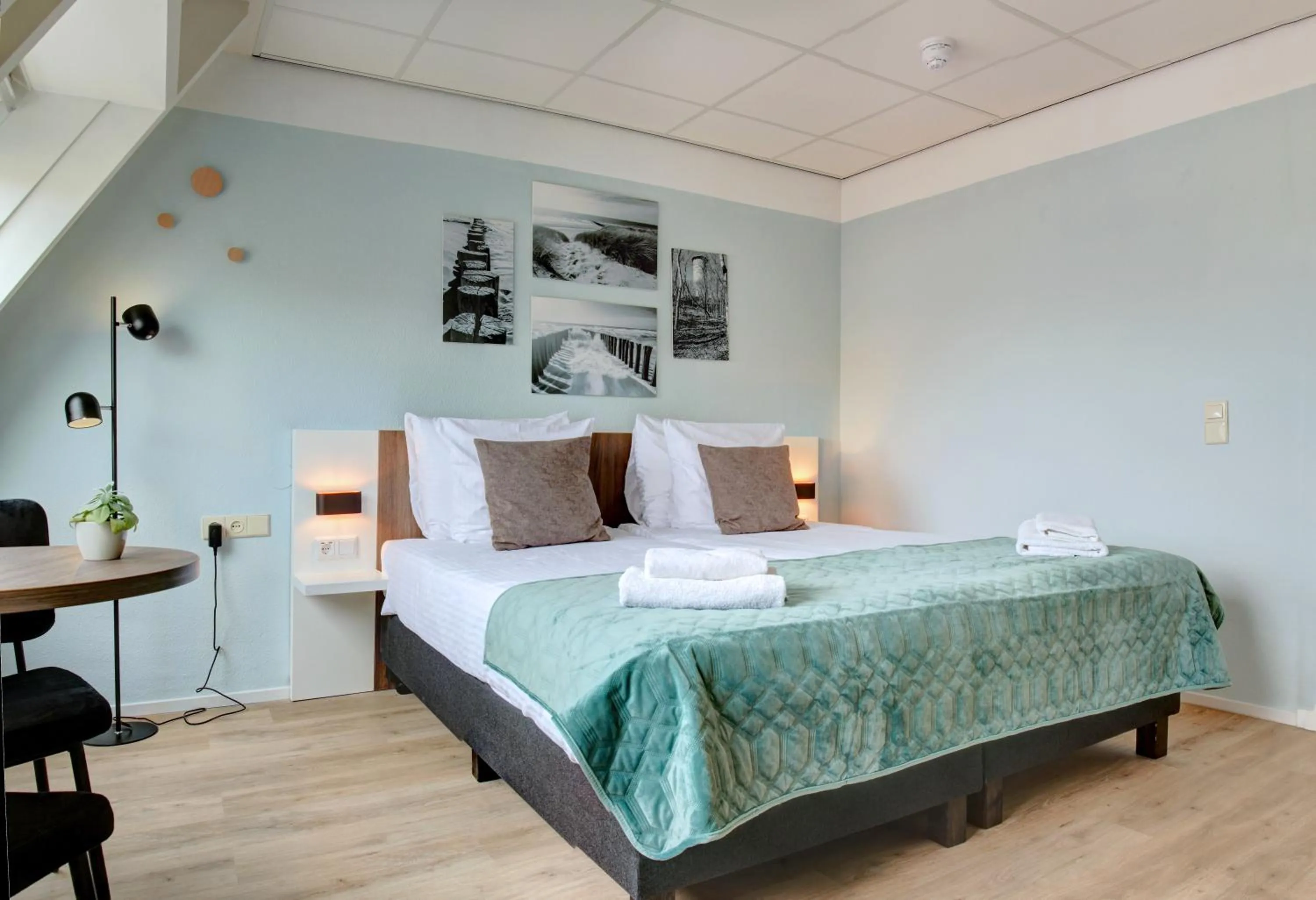Bed in Hotel Duinlust