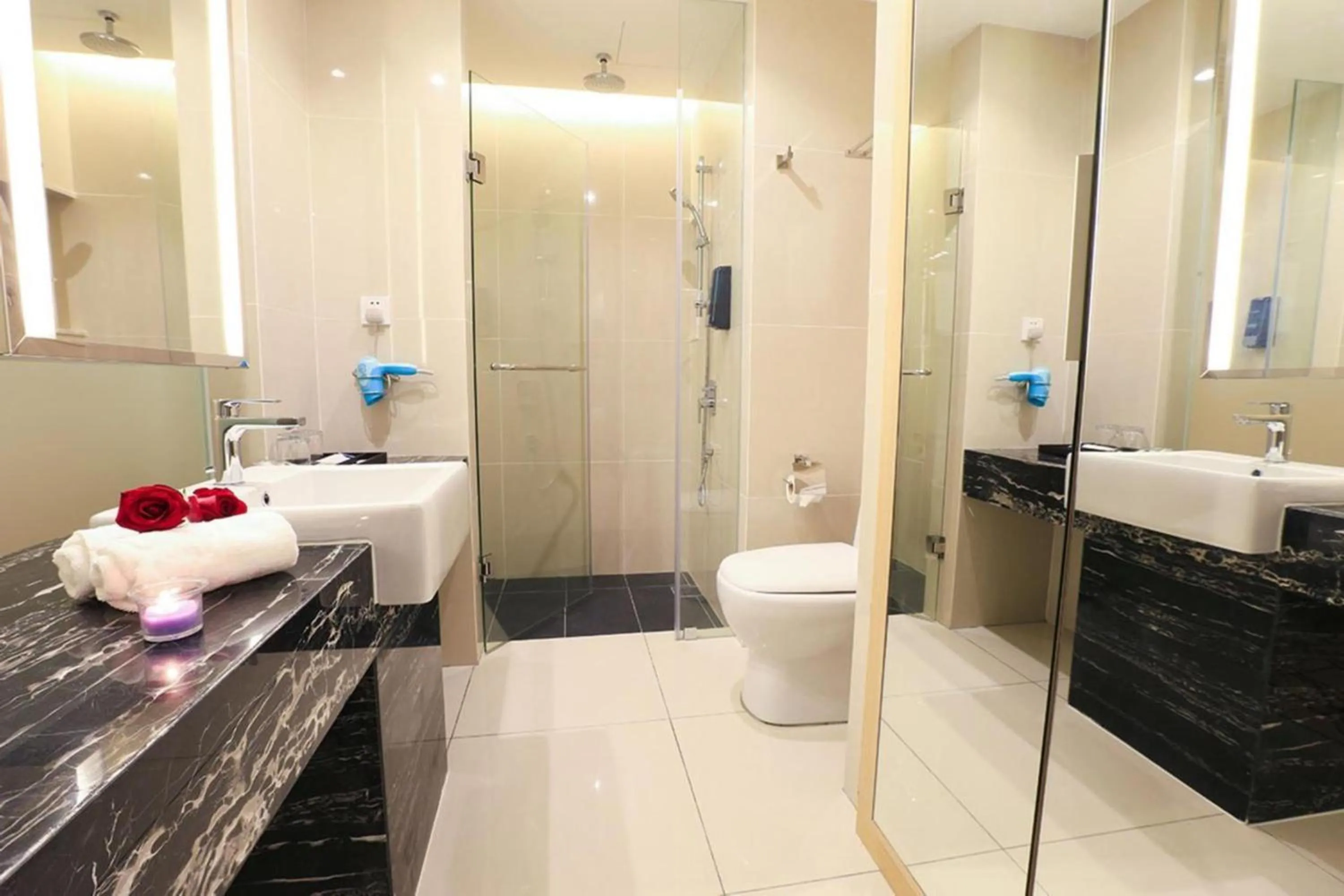 Toilet in Eco Tree Hotel, Melaka