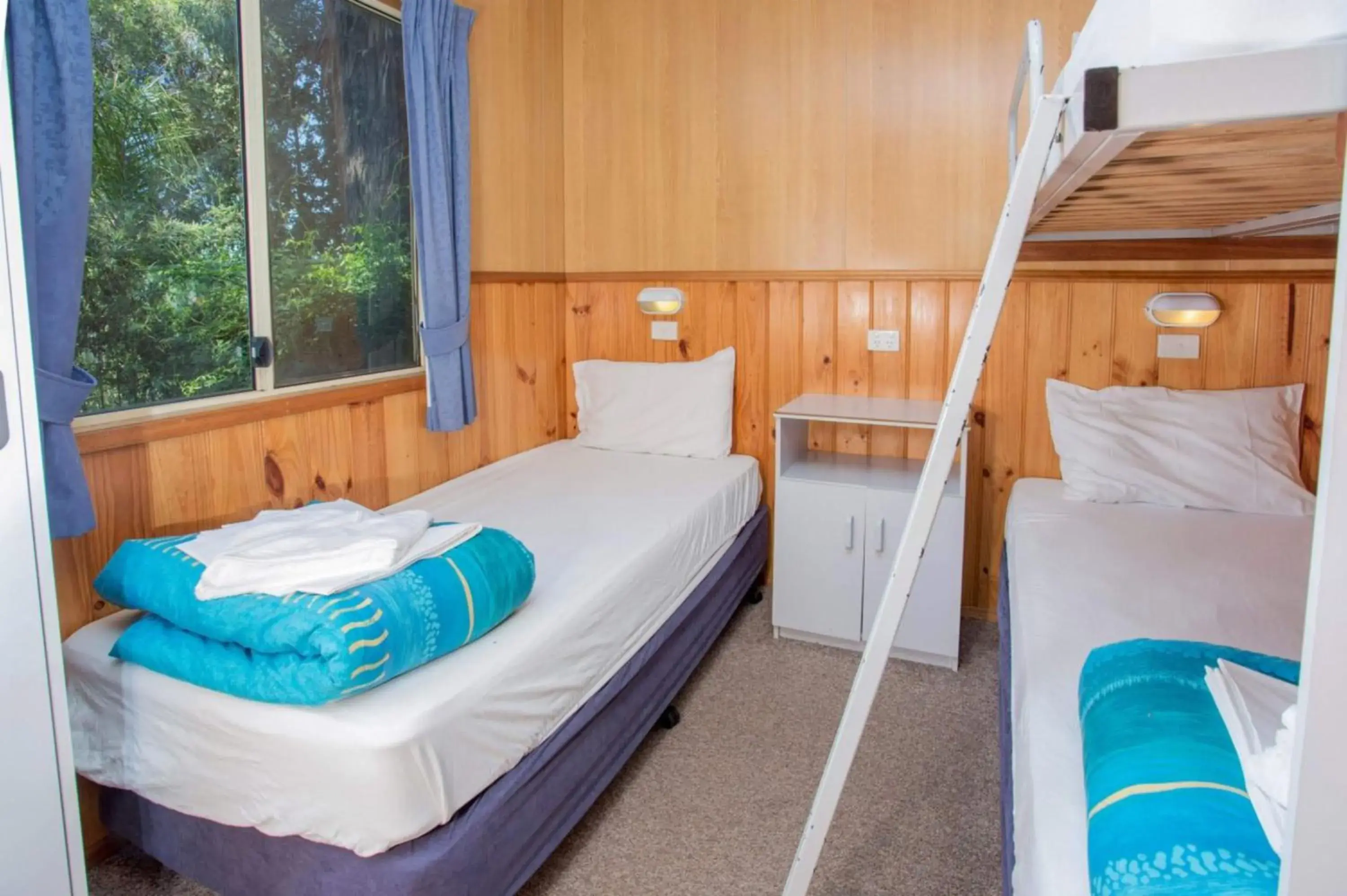 Economy Poolside Two-Bedroom Cabin - Not Pet Friendly in Shepparton Holiday Park and Village Economy Poolside Two-Bedroom Cabin - Not Pet Friendly in Shepparton Holiday Park and Village