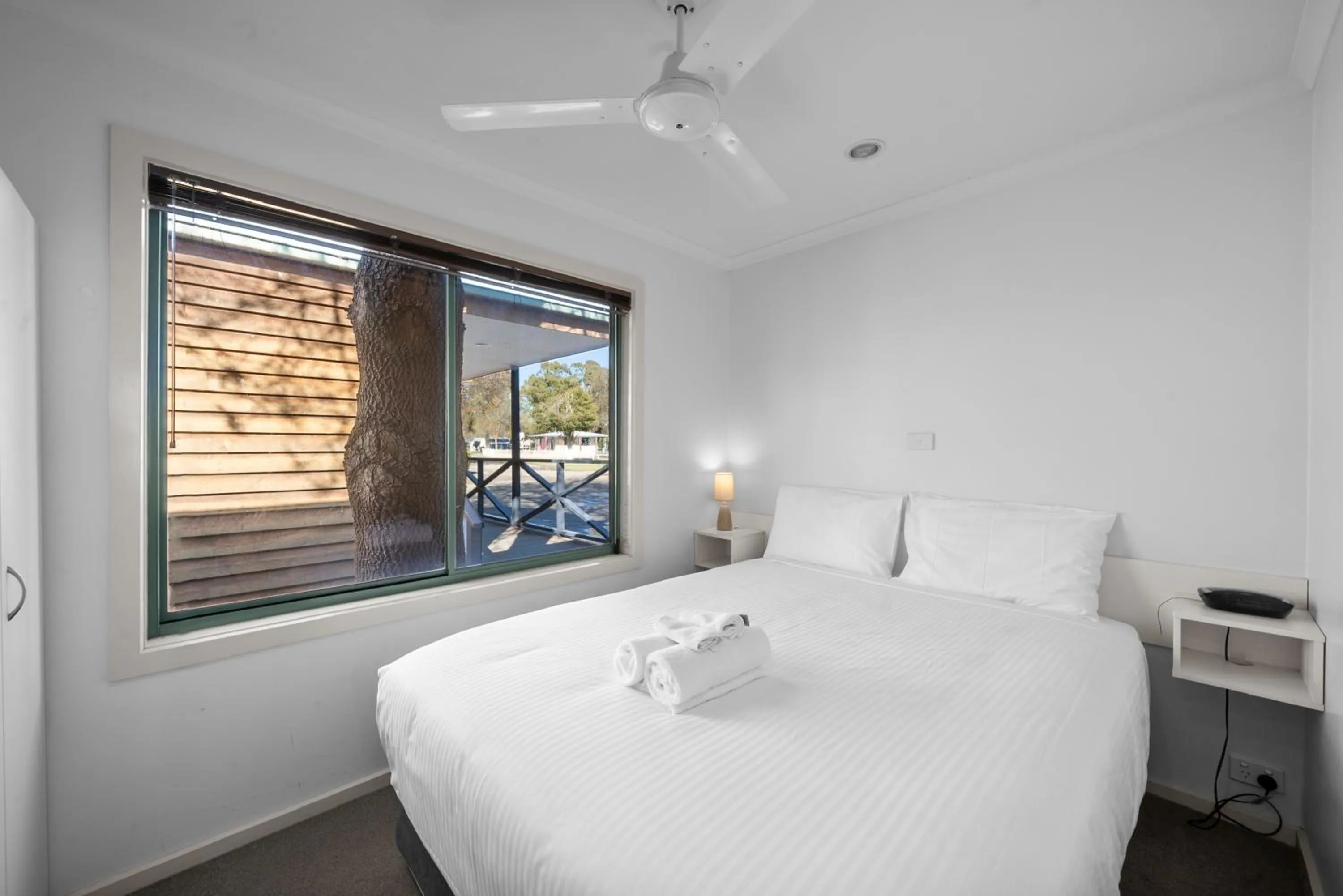 Bedroom, Bed in Shepparton Holiday Park and Village