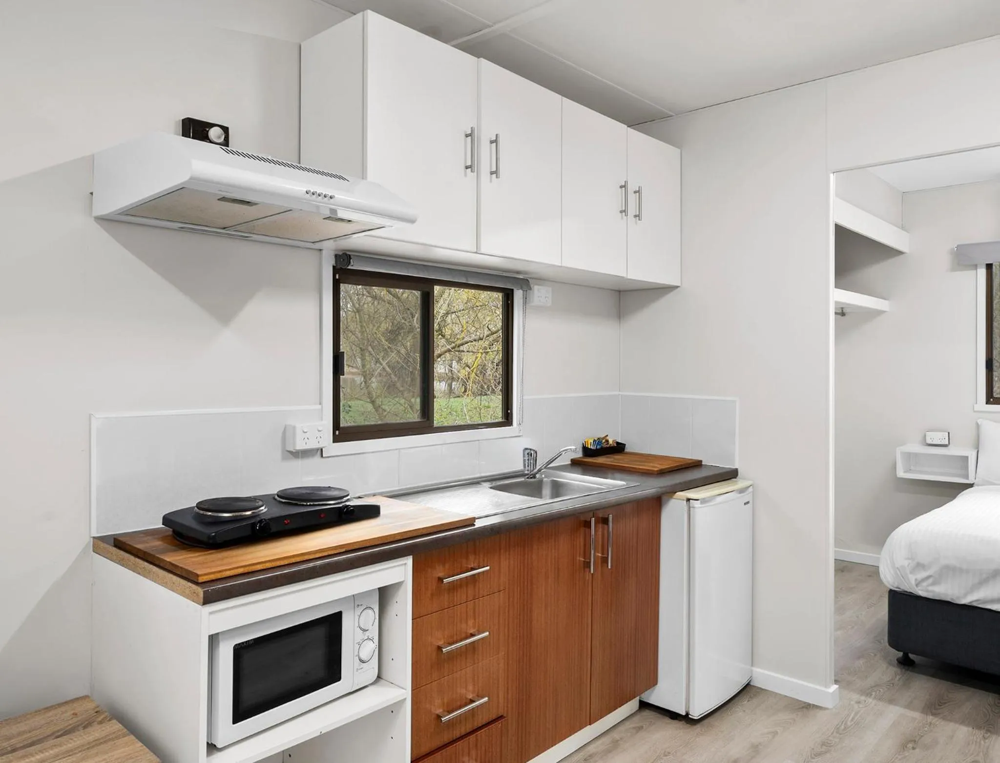 Kitchen or kitchenette in Shepparton Holiday Park and Village