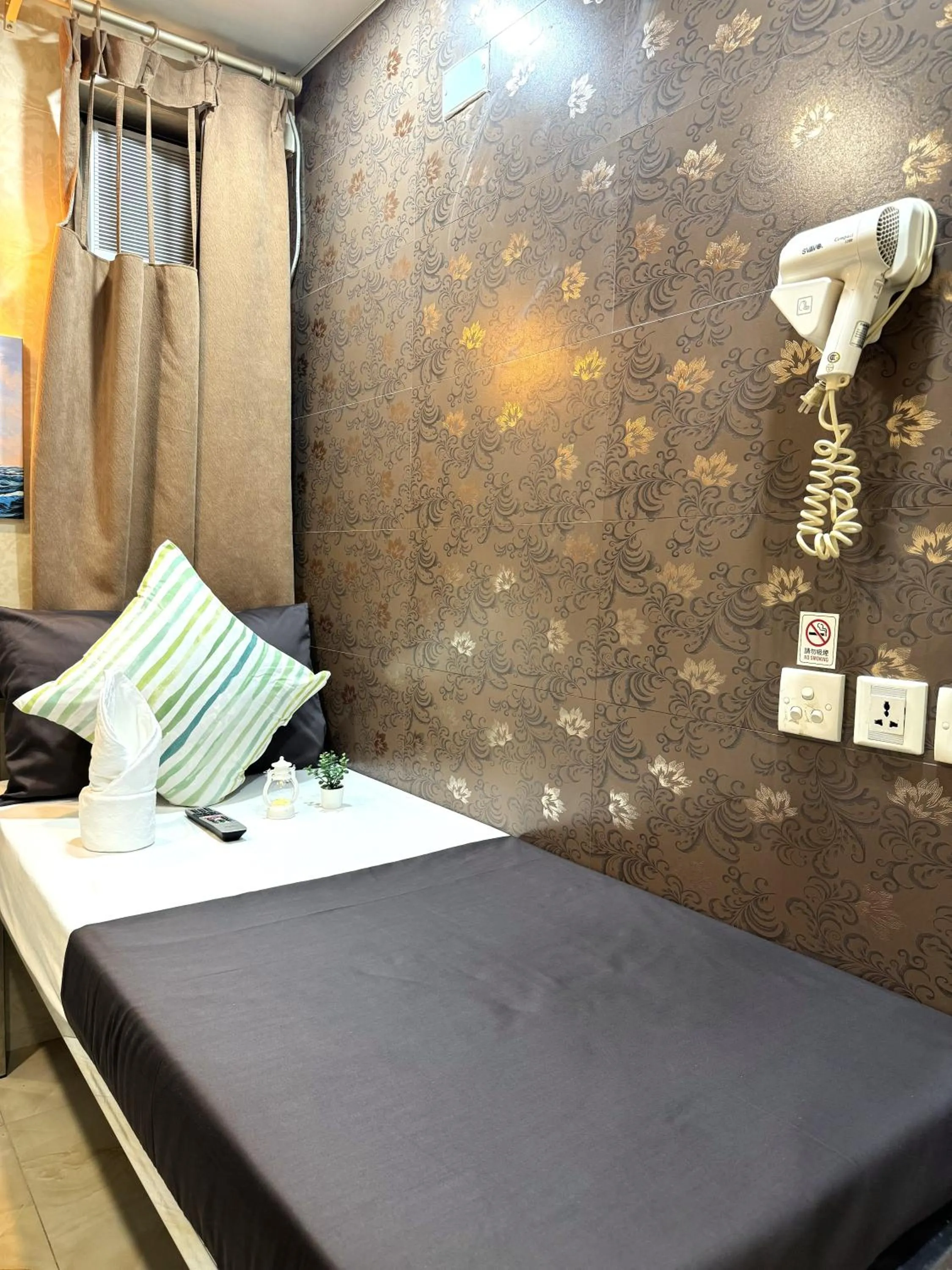 Bed in New International Guest House