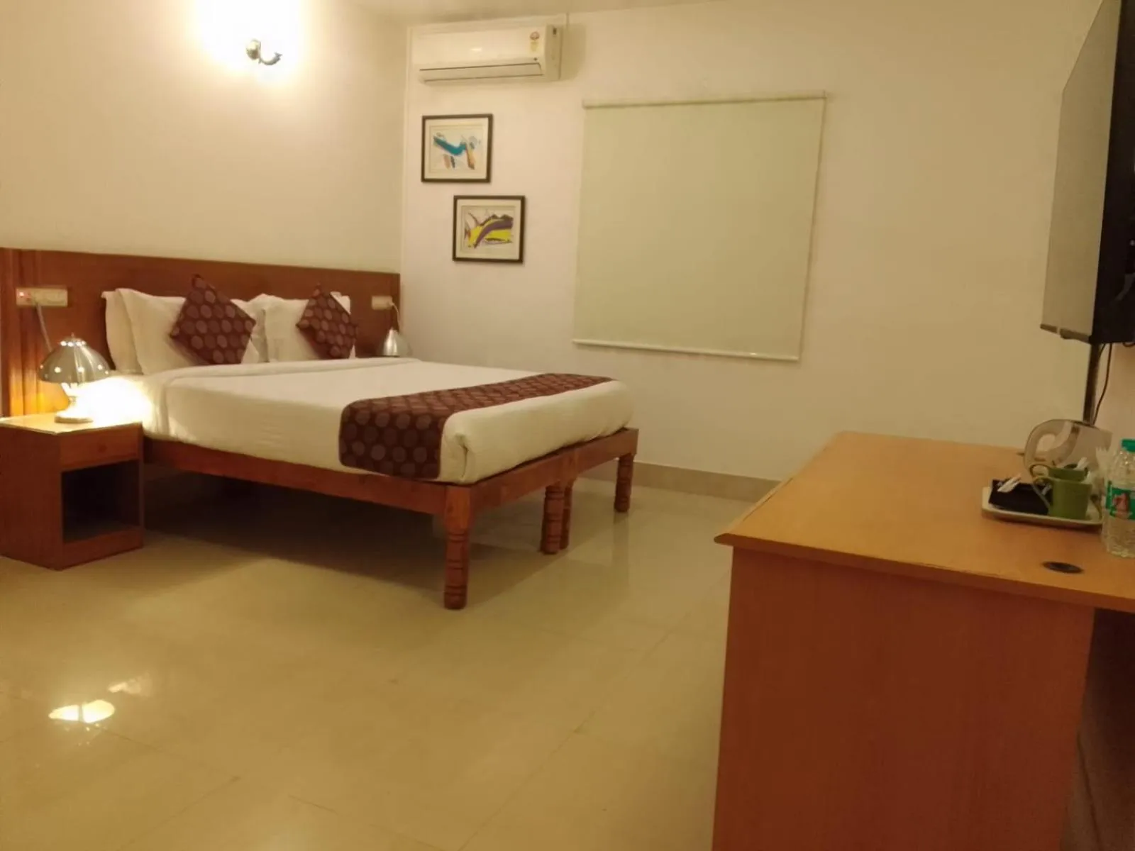 Bed in Fantasy Golf Resort