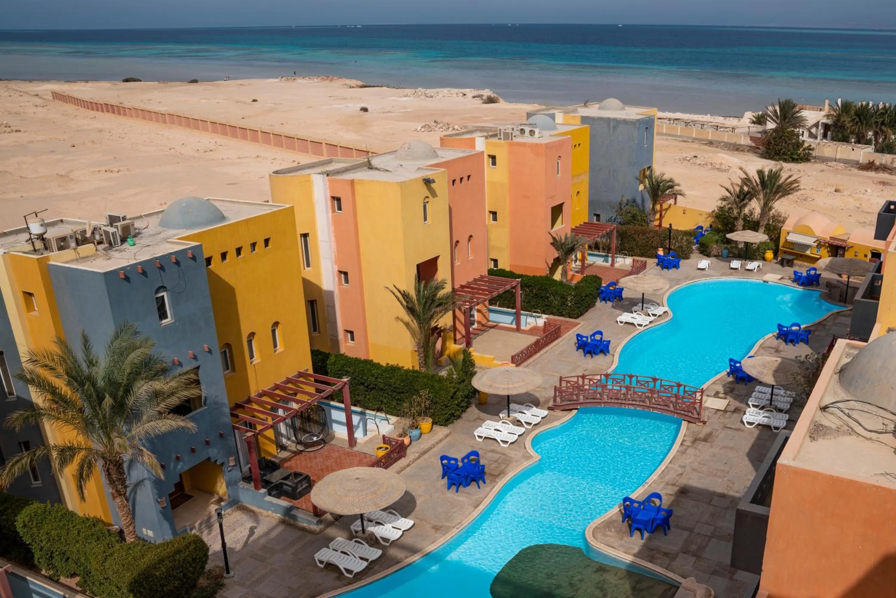 Property building in Al-Dora Beach Resort