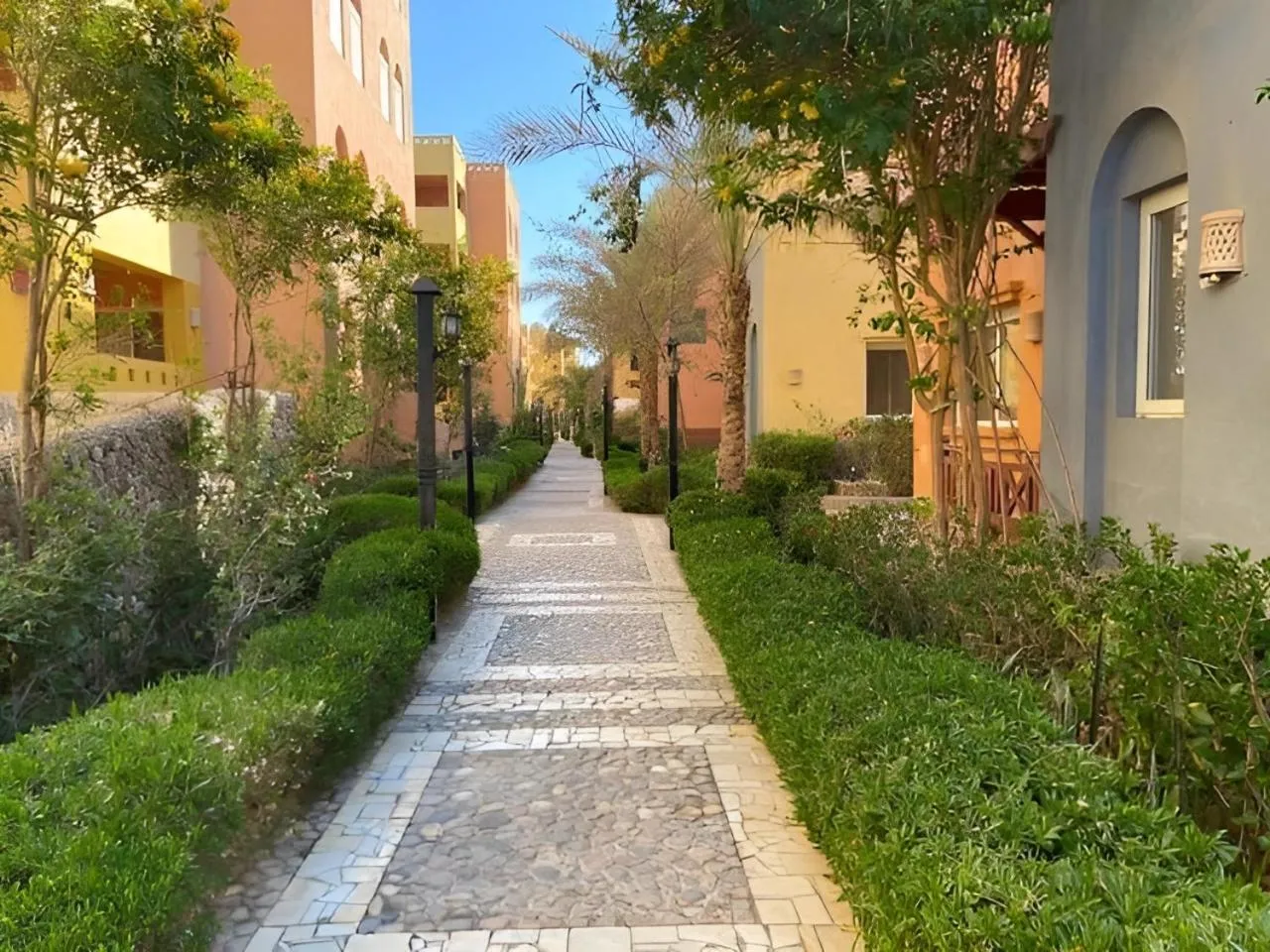 Property building in Al-Dora Beach Resort