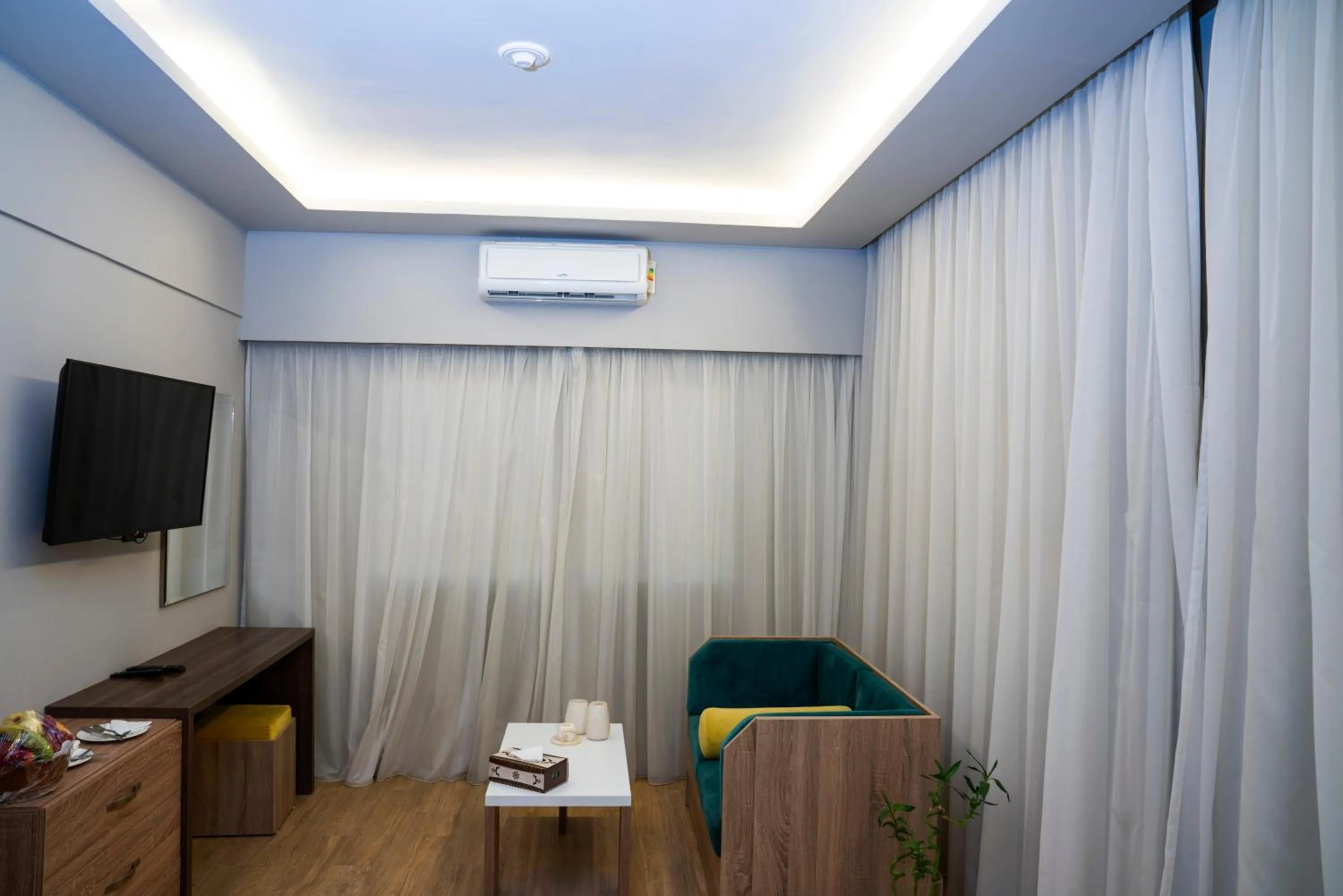 Communal lounge/ TV room in Al-Dora Beach Resort