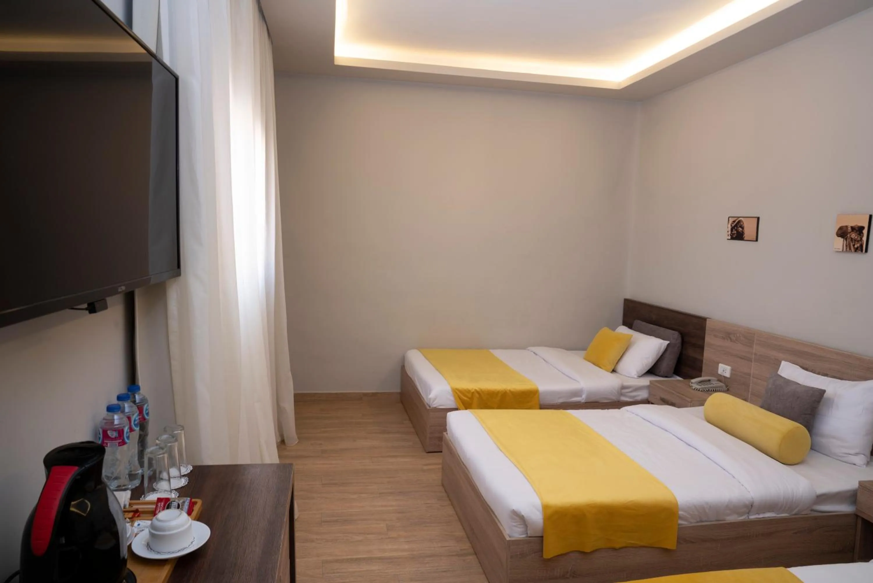 Bed in Al-Dora Beach Resort