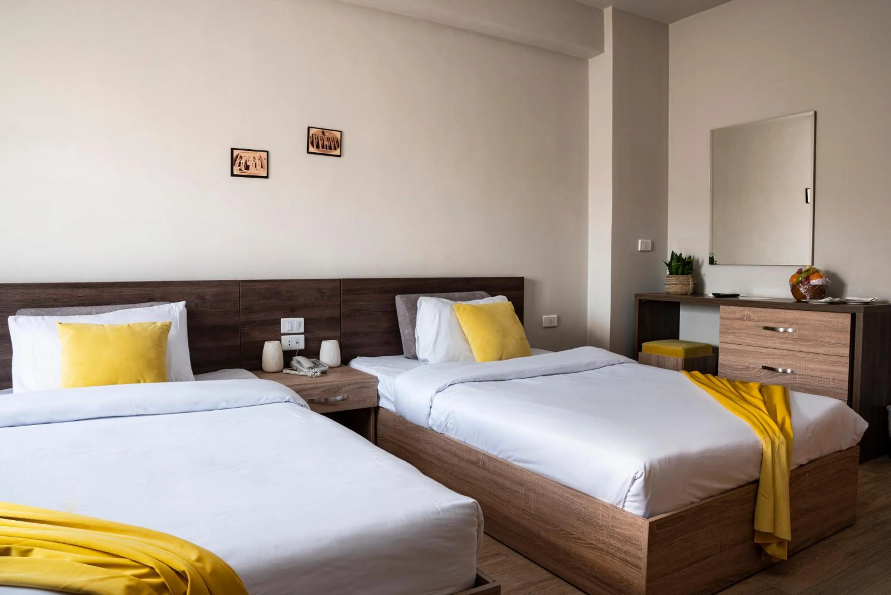 Bed in Al-Dora Beach Resort