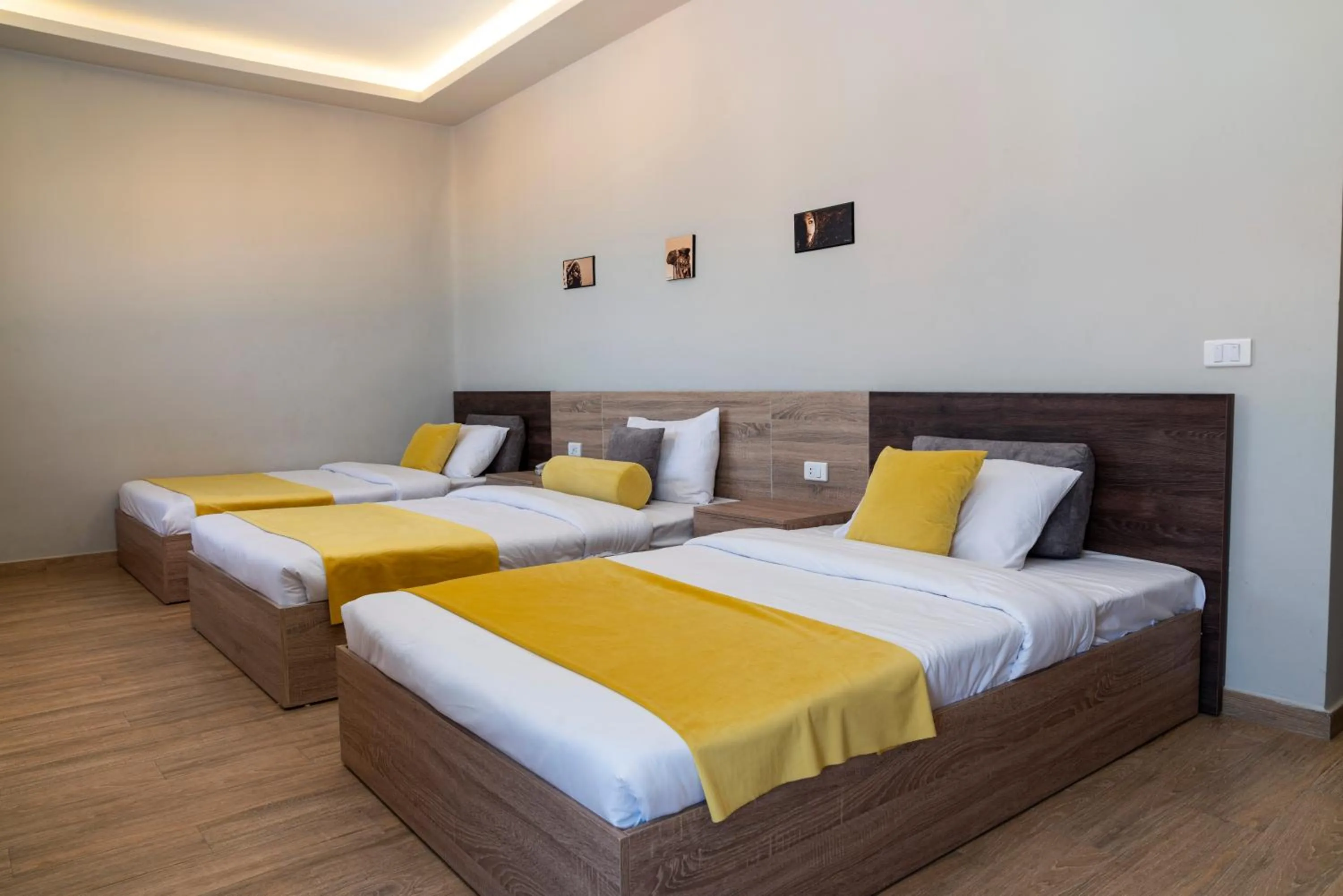 Bed in Al-Dora Beach Resort