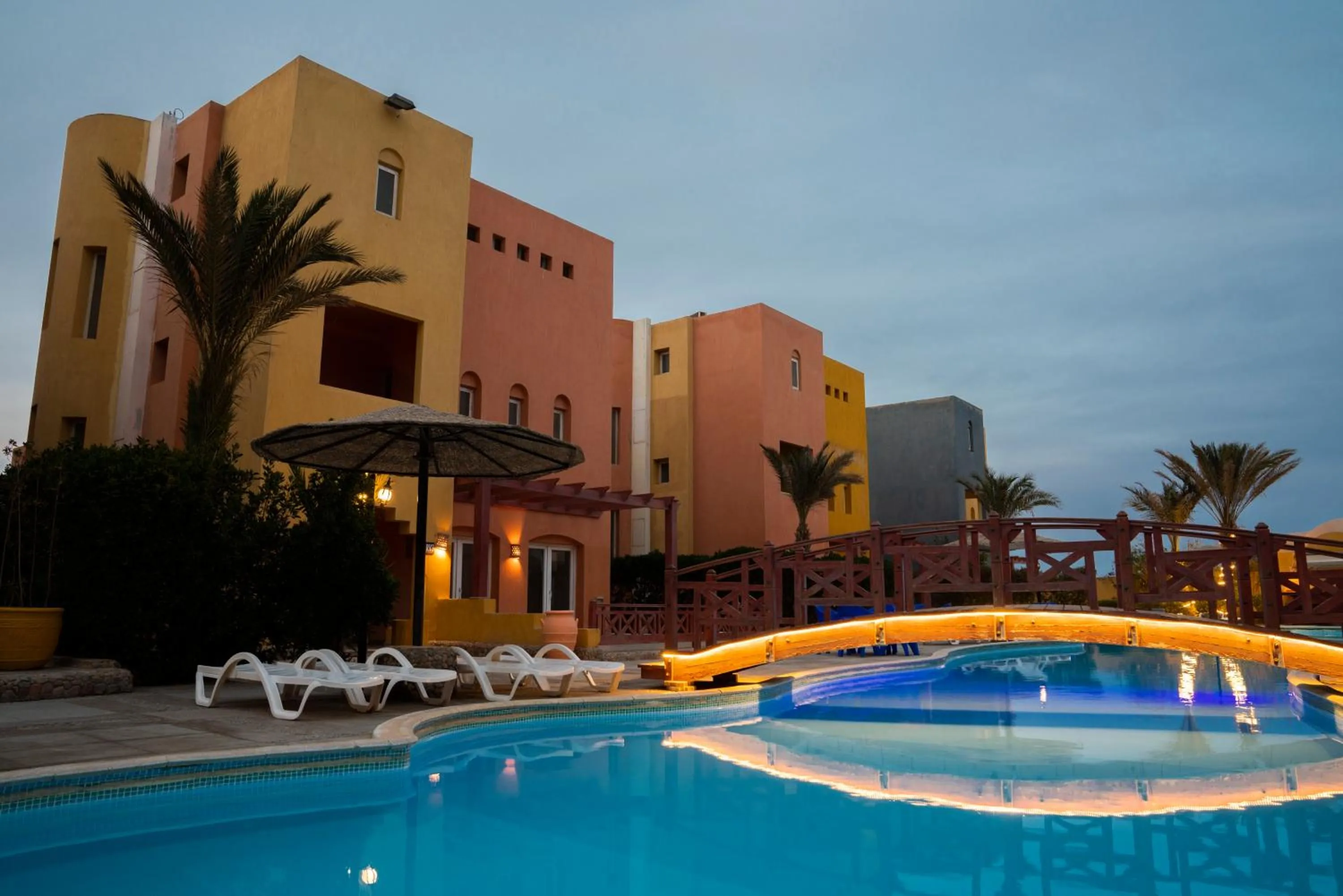 Property building in Al-Dora Beach Resort