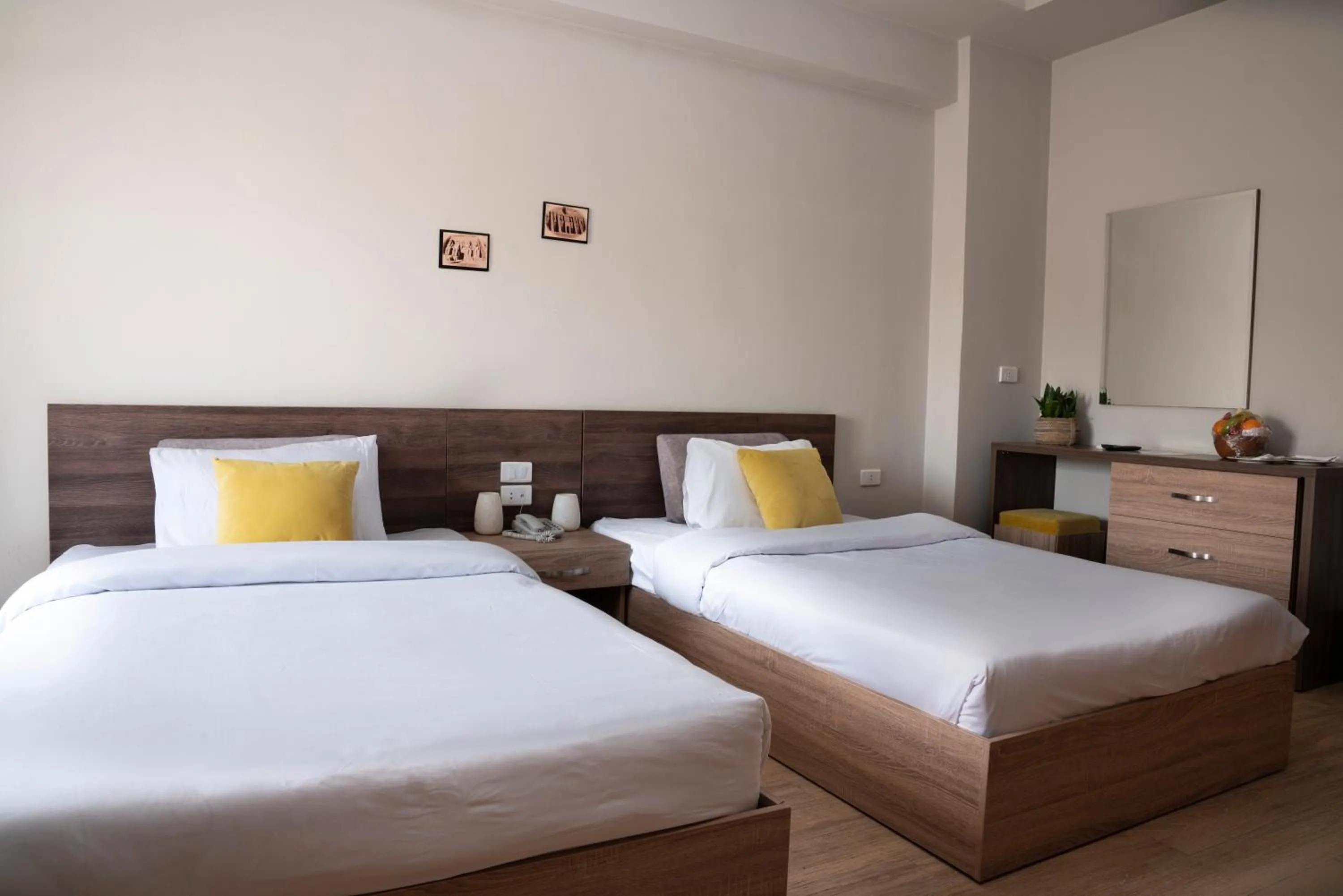 Bed in Al-Dora Beach Resort