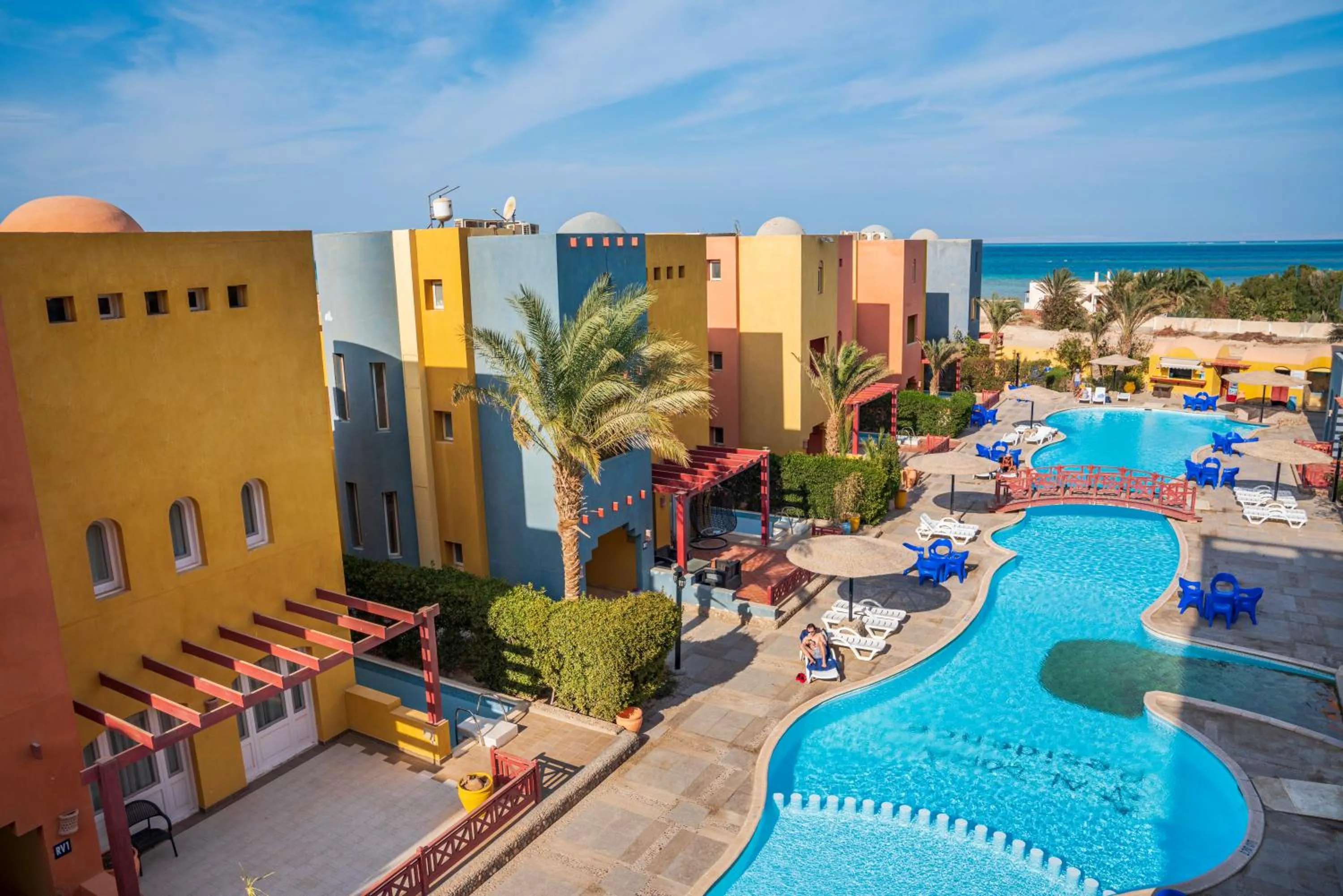 Property building in Al-Dora Beach Resort