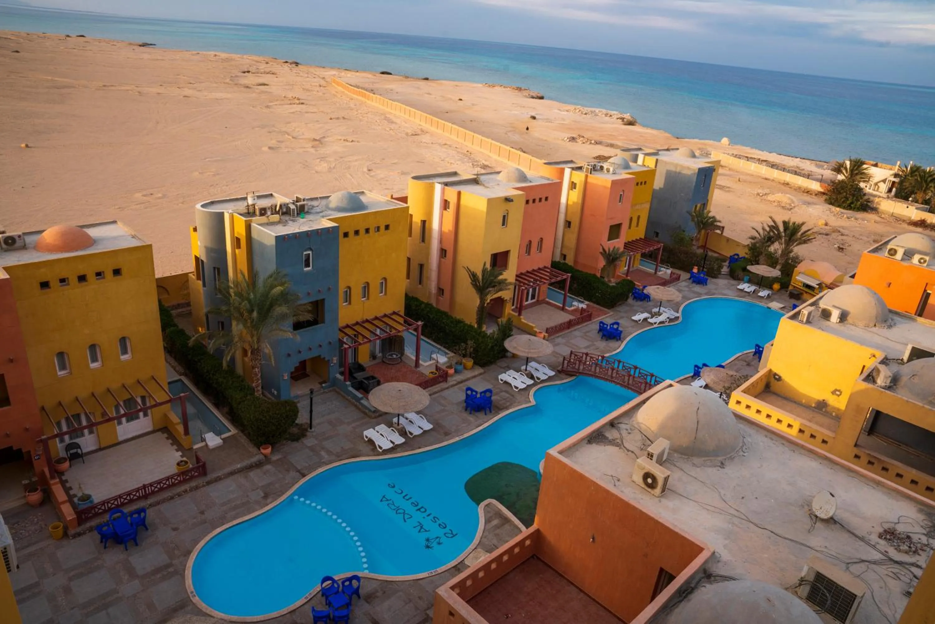 Property building in Al-Dora Beach Resort