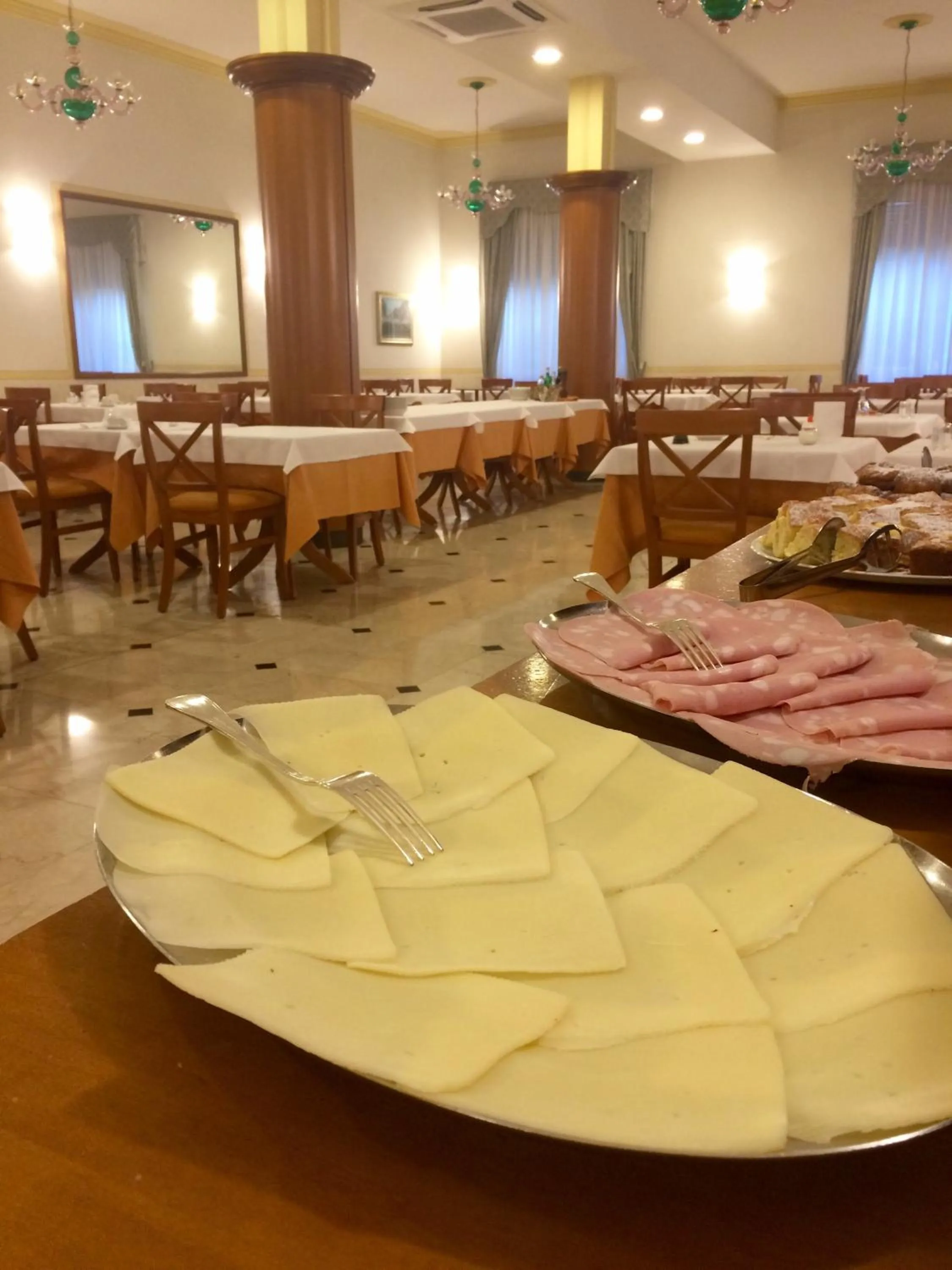 Continental breakfast in Hotel Brennero e Varsavia