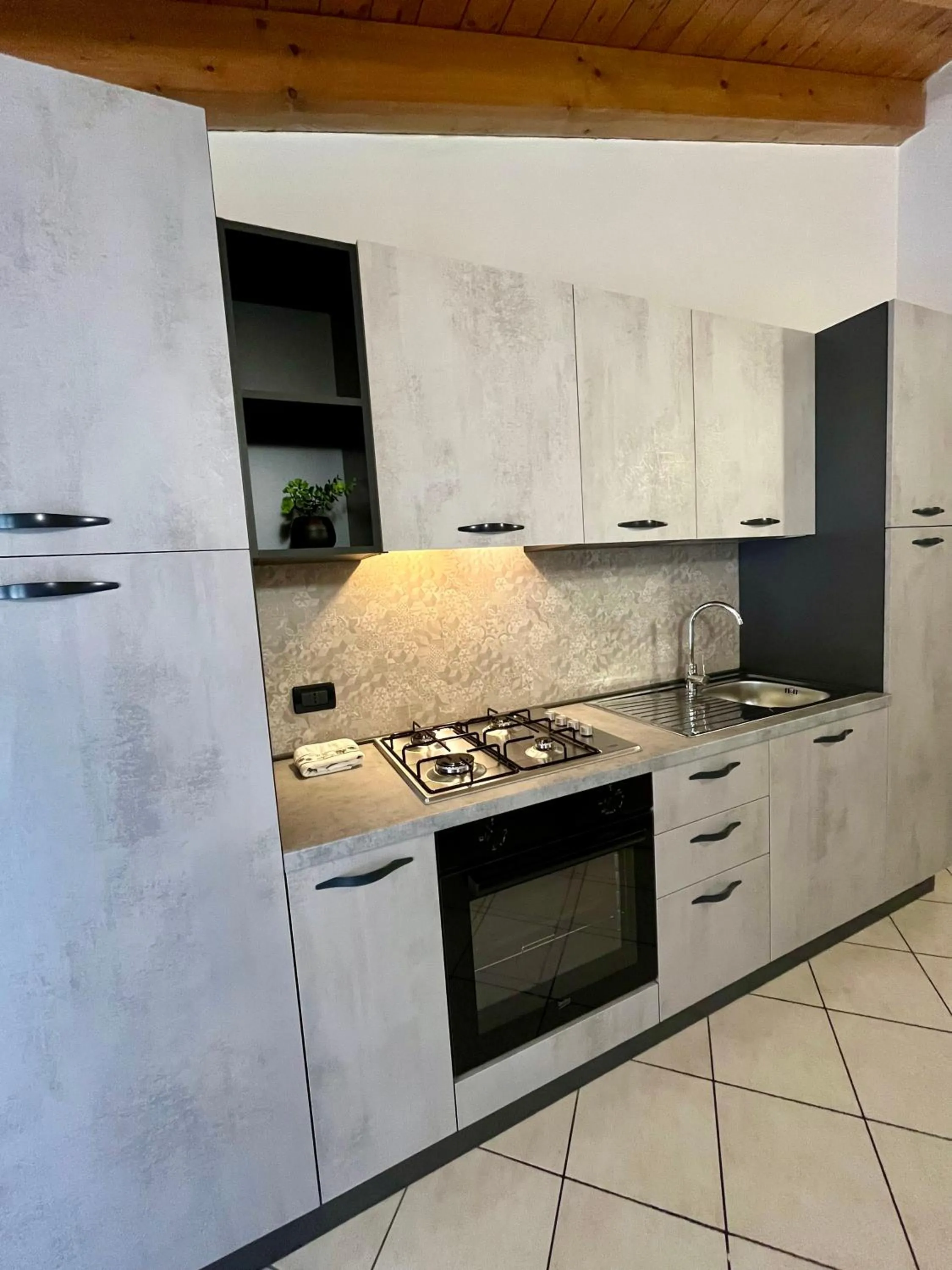 Kitchen or kitchenette in Residence la Lucciola