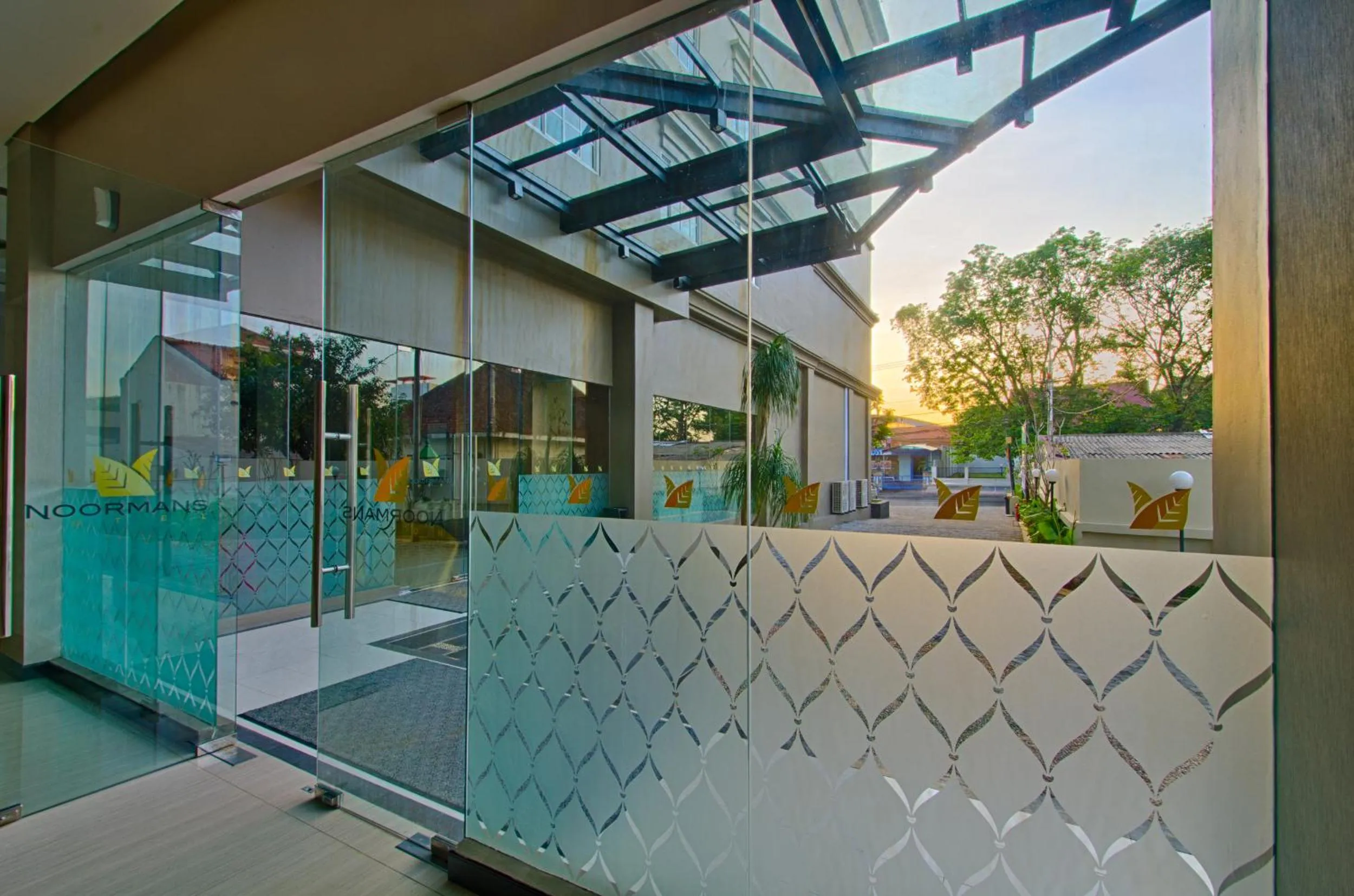 Garden in Noormans Hotel Semarang