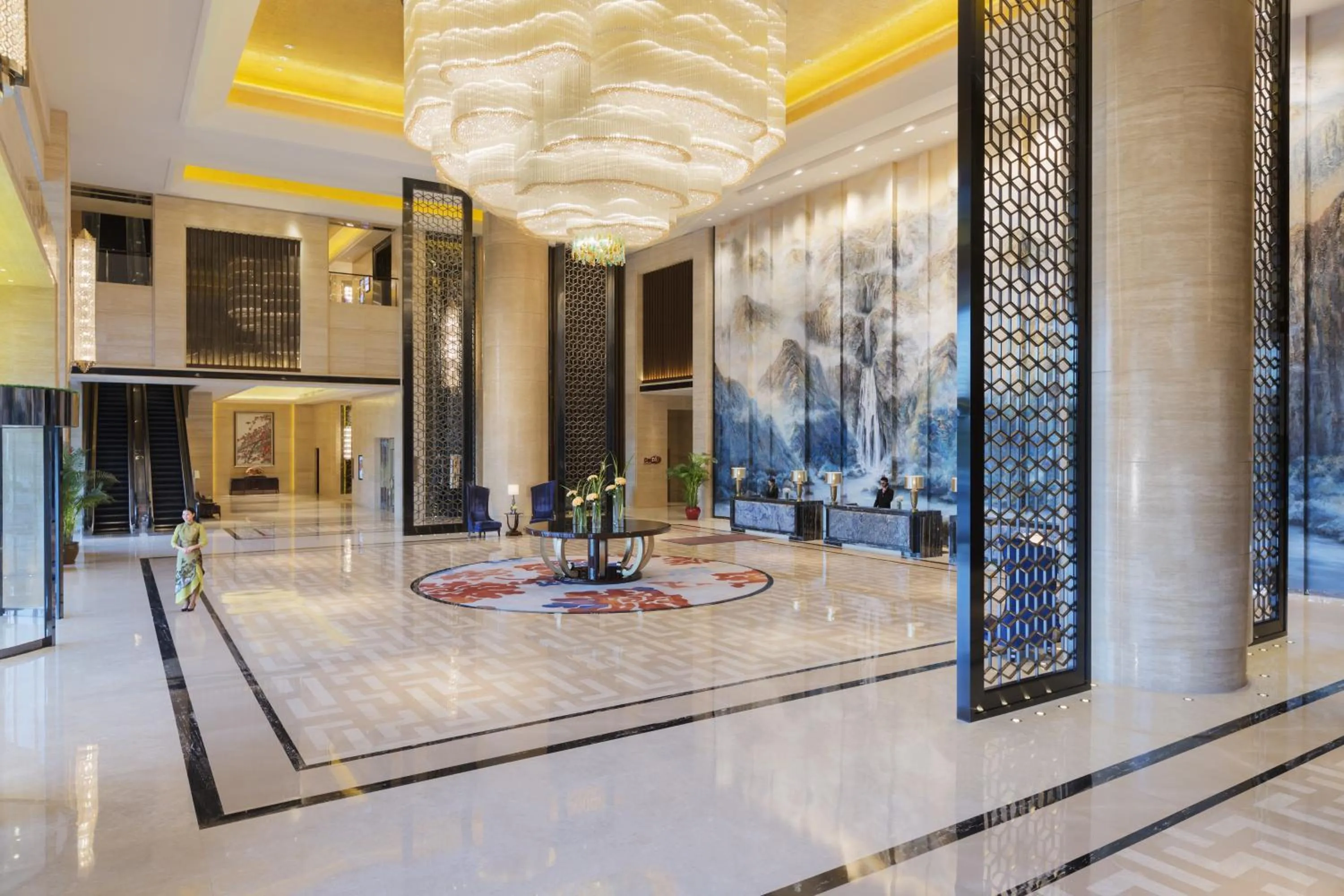 Lobby or reception in Wanda Realm Guangzhou Zengcheng