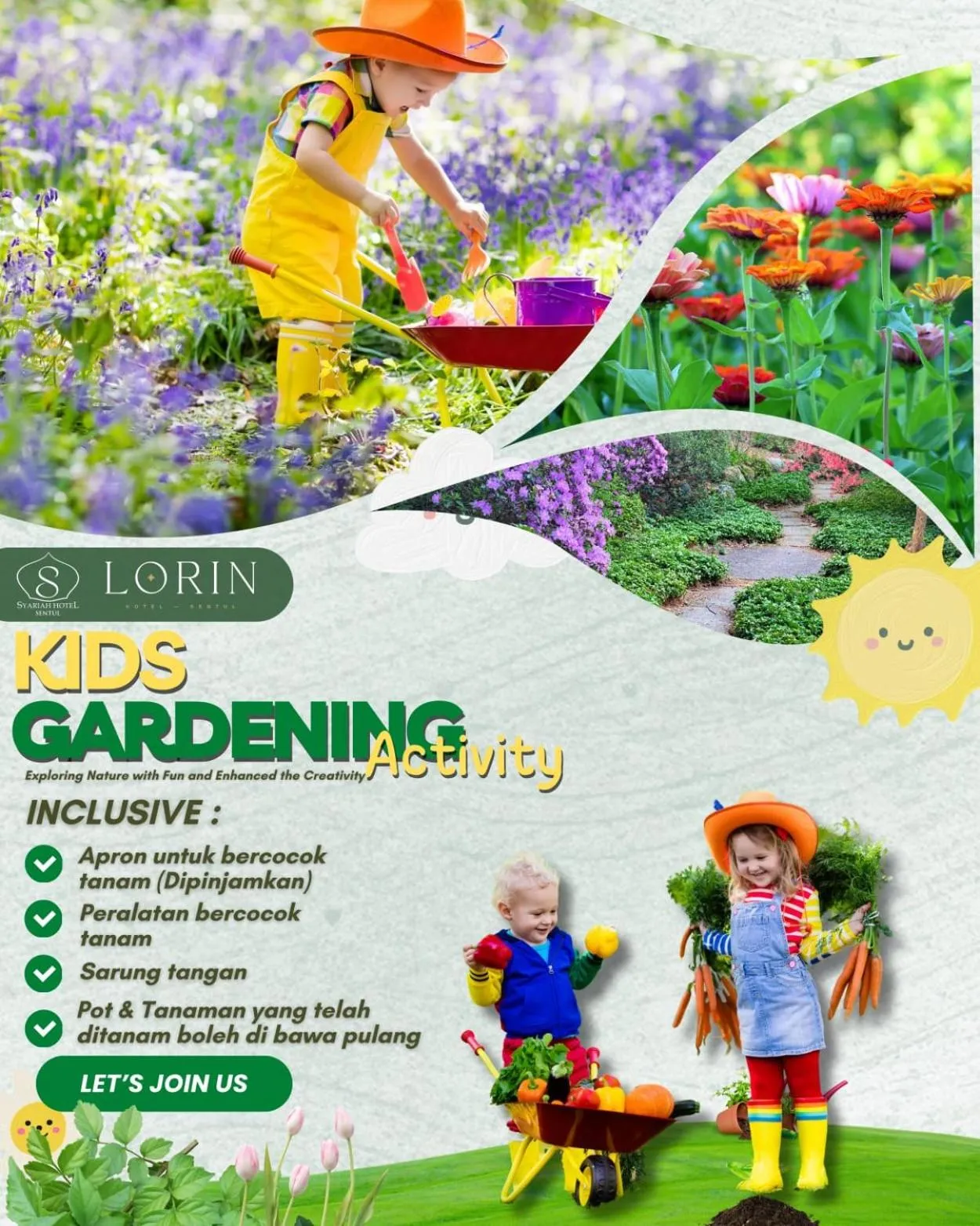 Garden view in Lorin Syariah Hotel Sentul