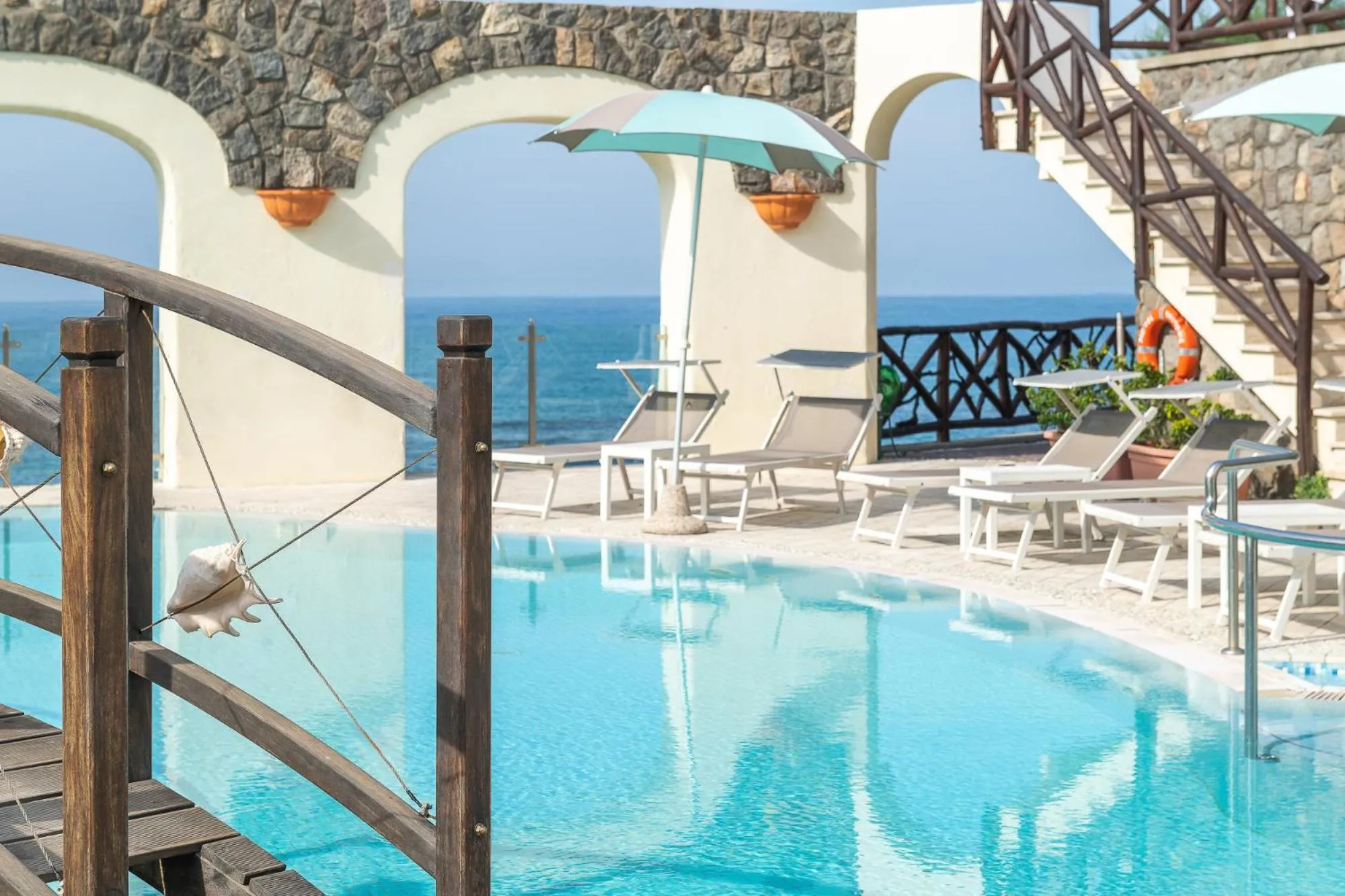 Swimming pool in Hotel Terme Tritone Resort & Spa