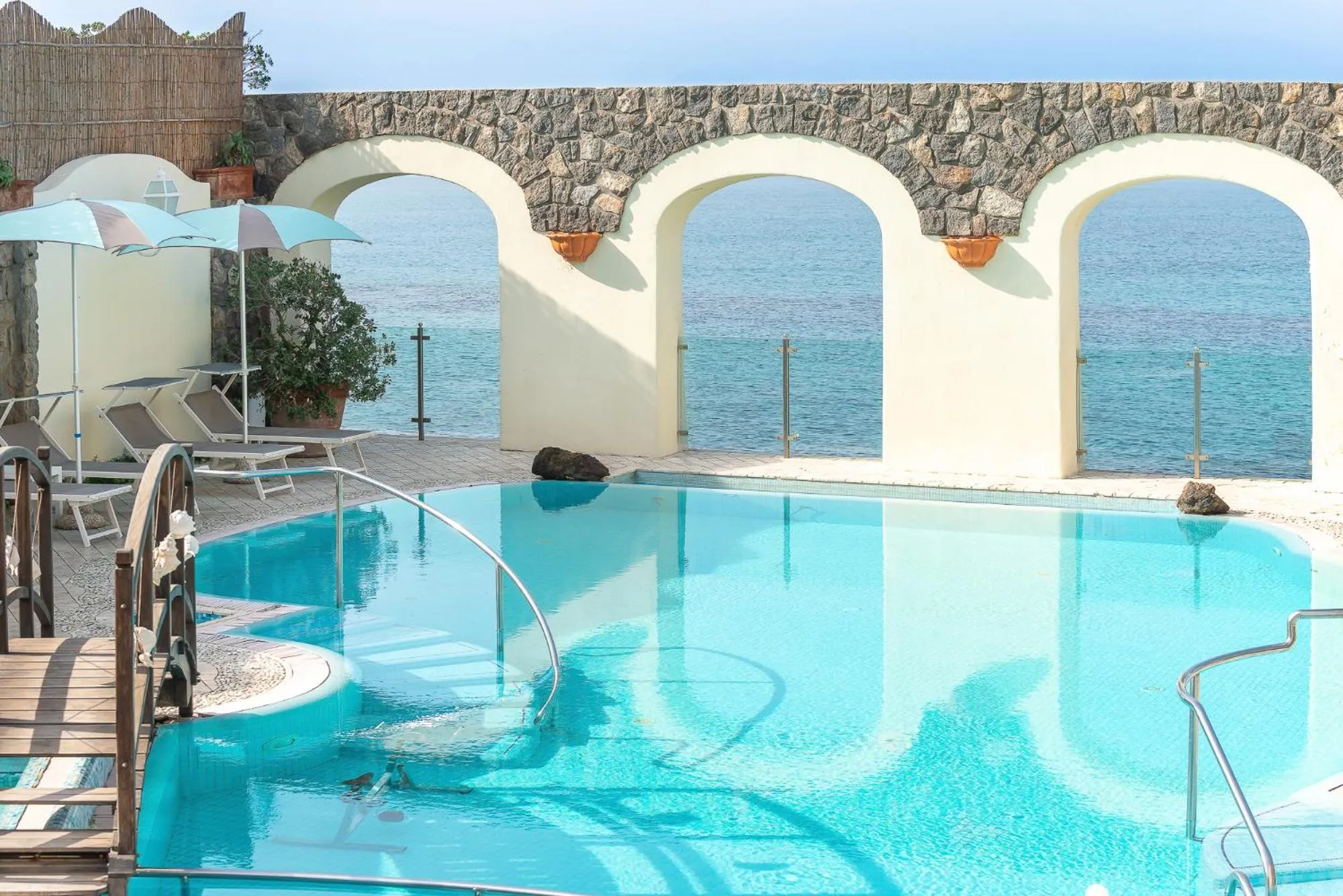 Swimming pool in Hotel Terme Tritone Resort & Spa