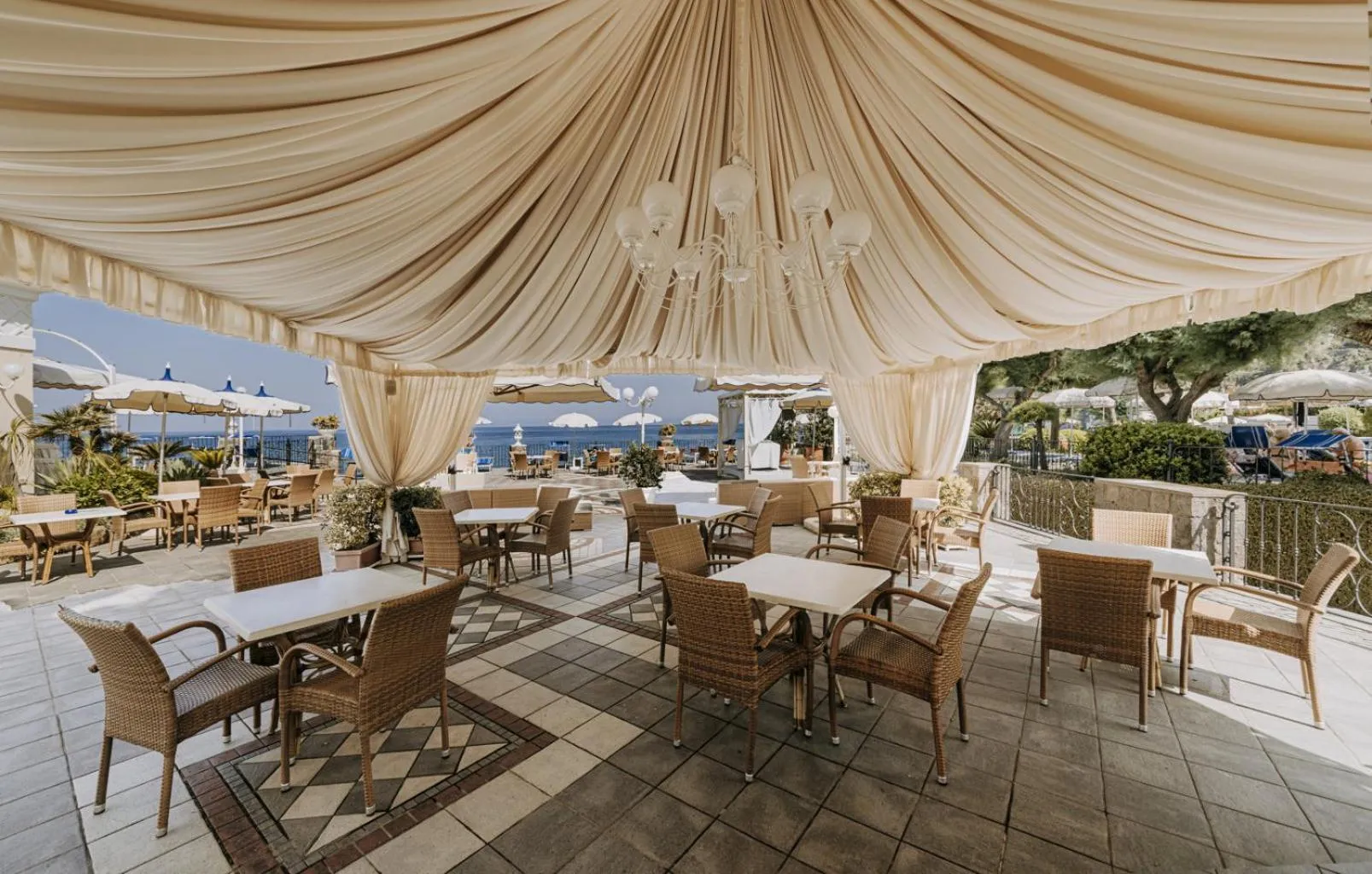 Balcony/Terrace in Hotel Terme Tritone Resort & Spa