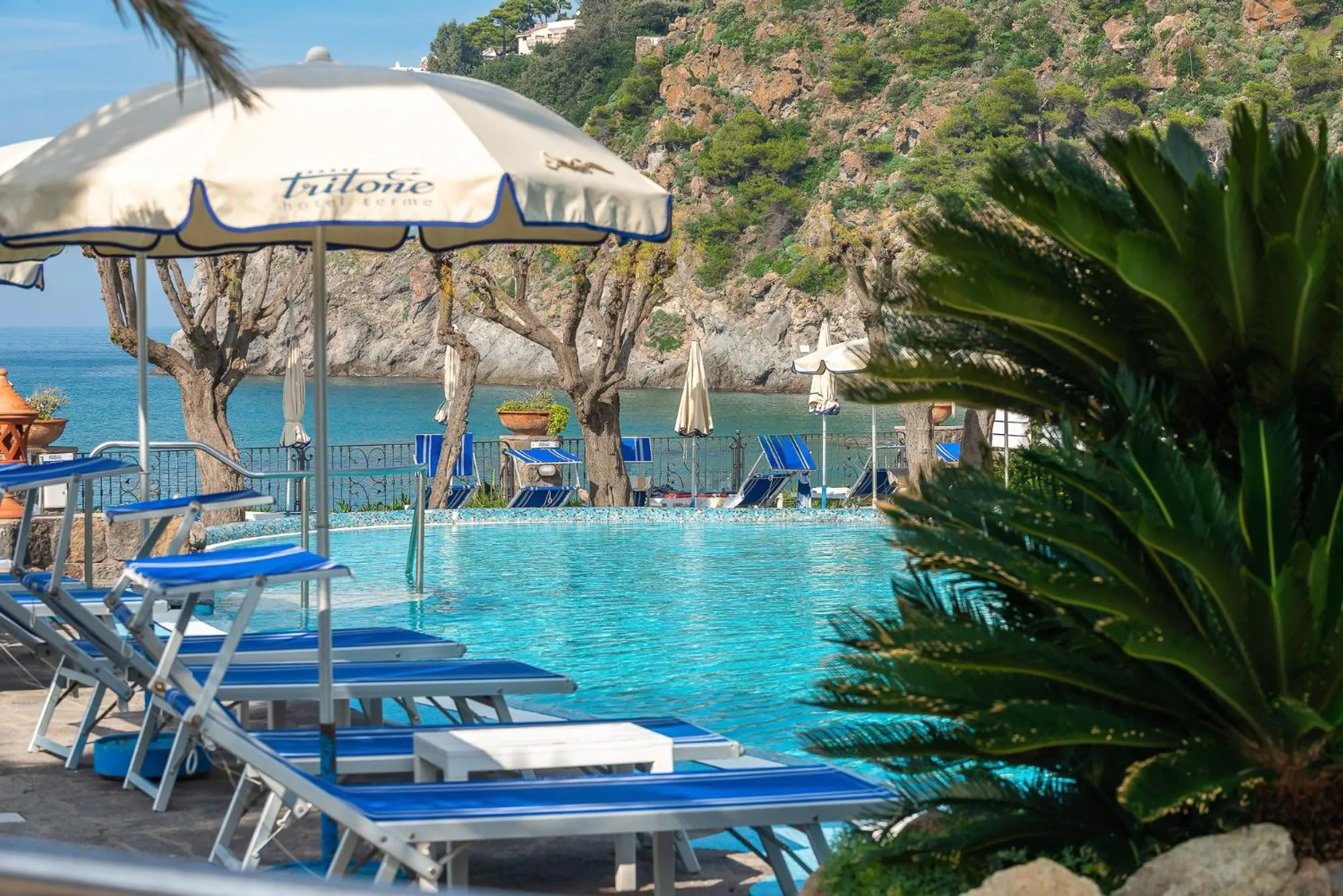 Swimming pool in Hotel Terme Tritone Resort & Spa