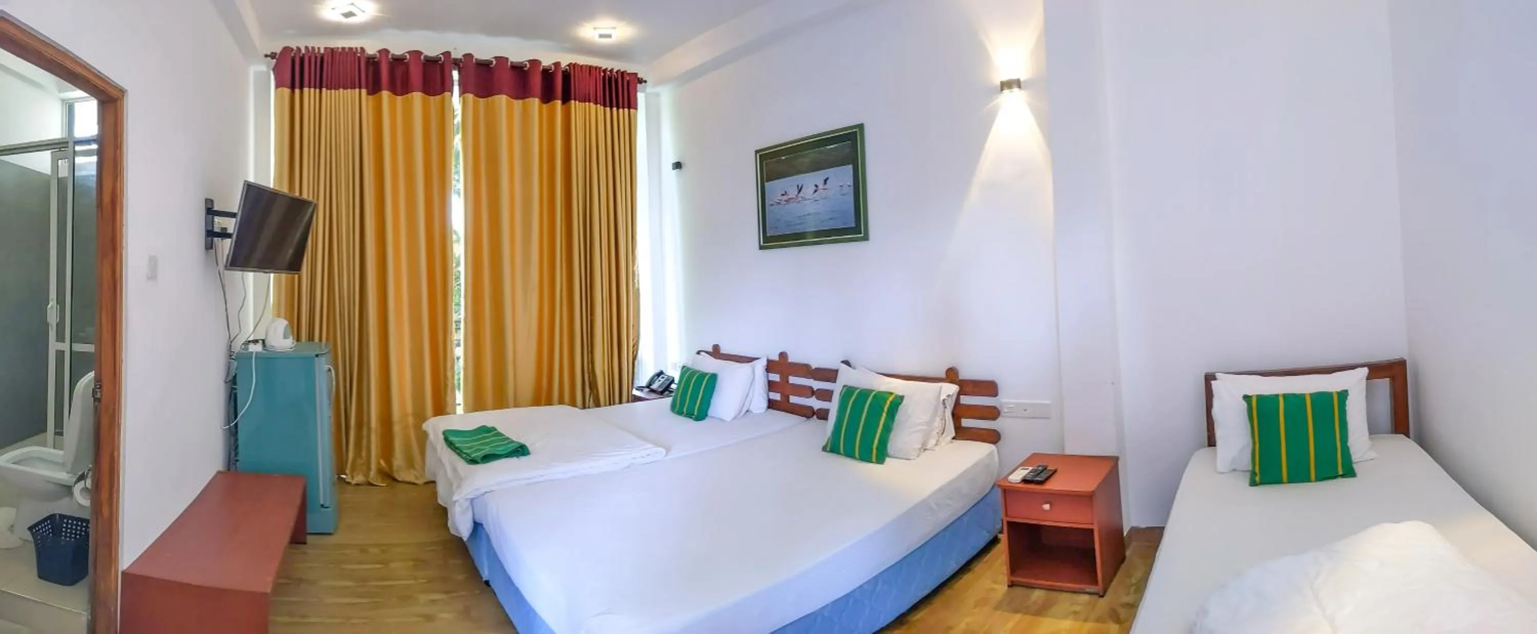 Bedroom, Bed in Yala Golden Wild