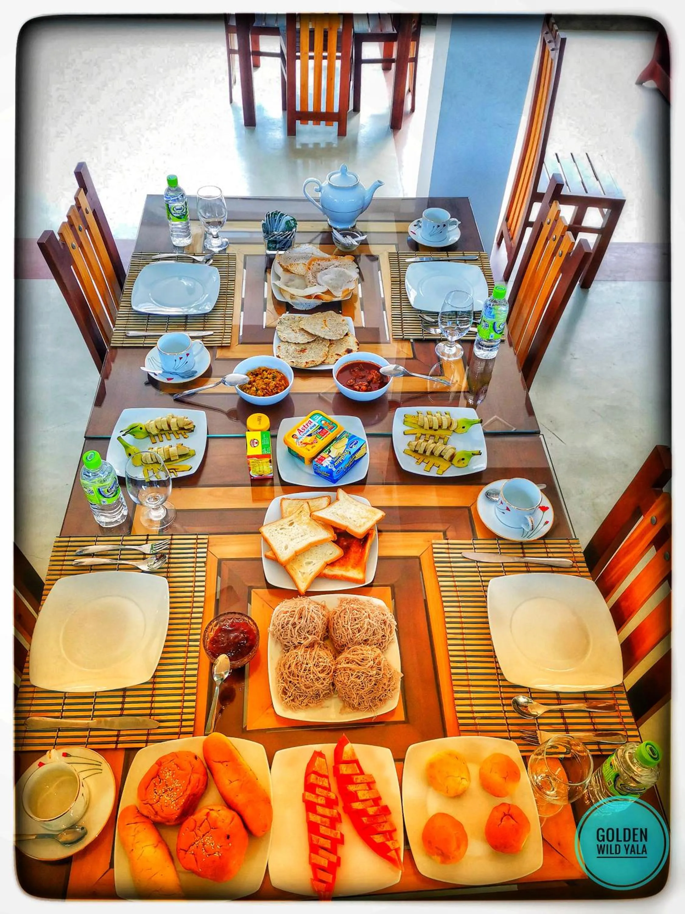 Breakfast in Yala Golden Wild