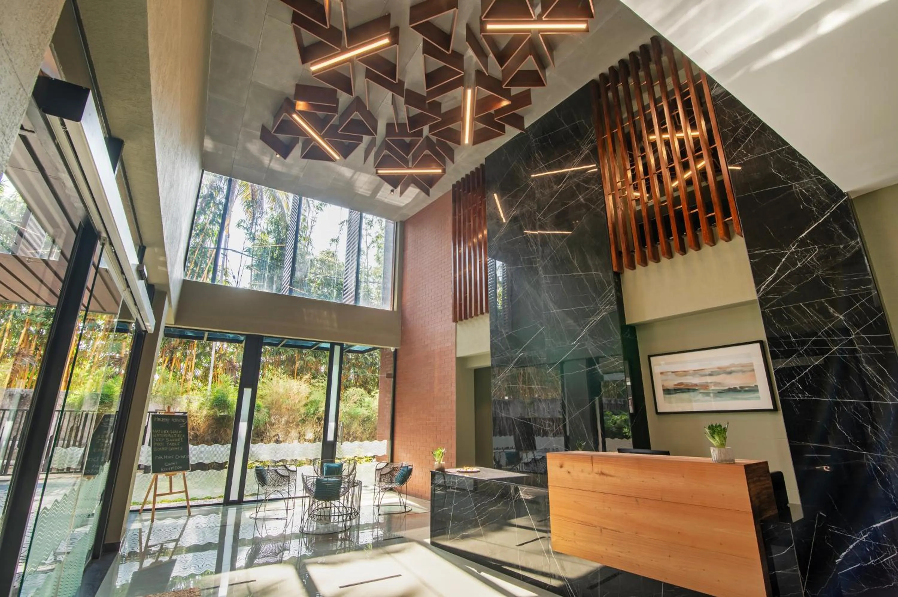 Lobby or reception in Sterling Athirappilly