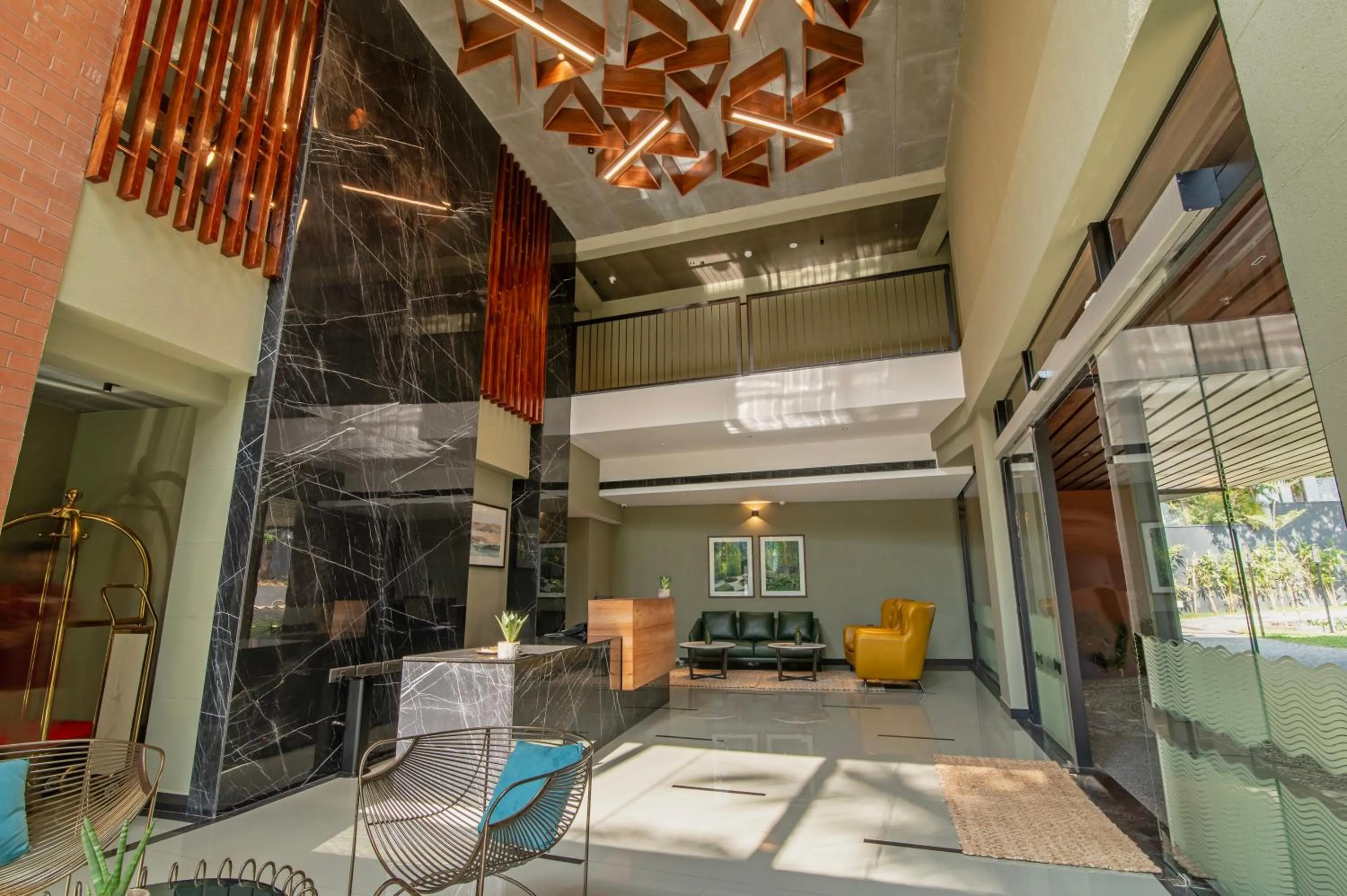 Lobby or reception in Sterling Athirappilly