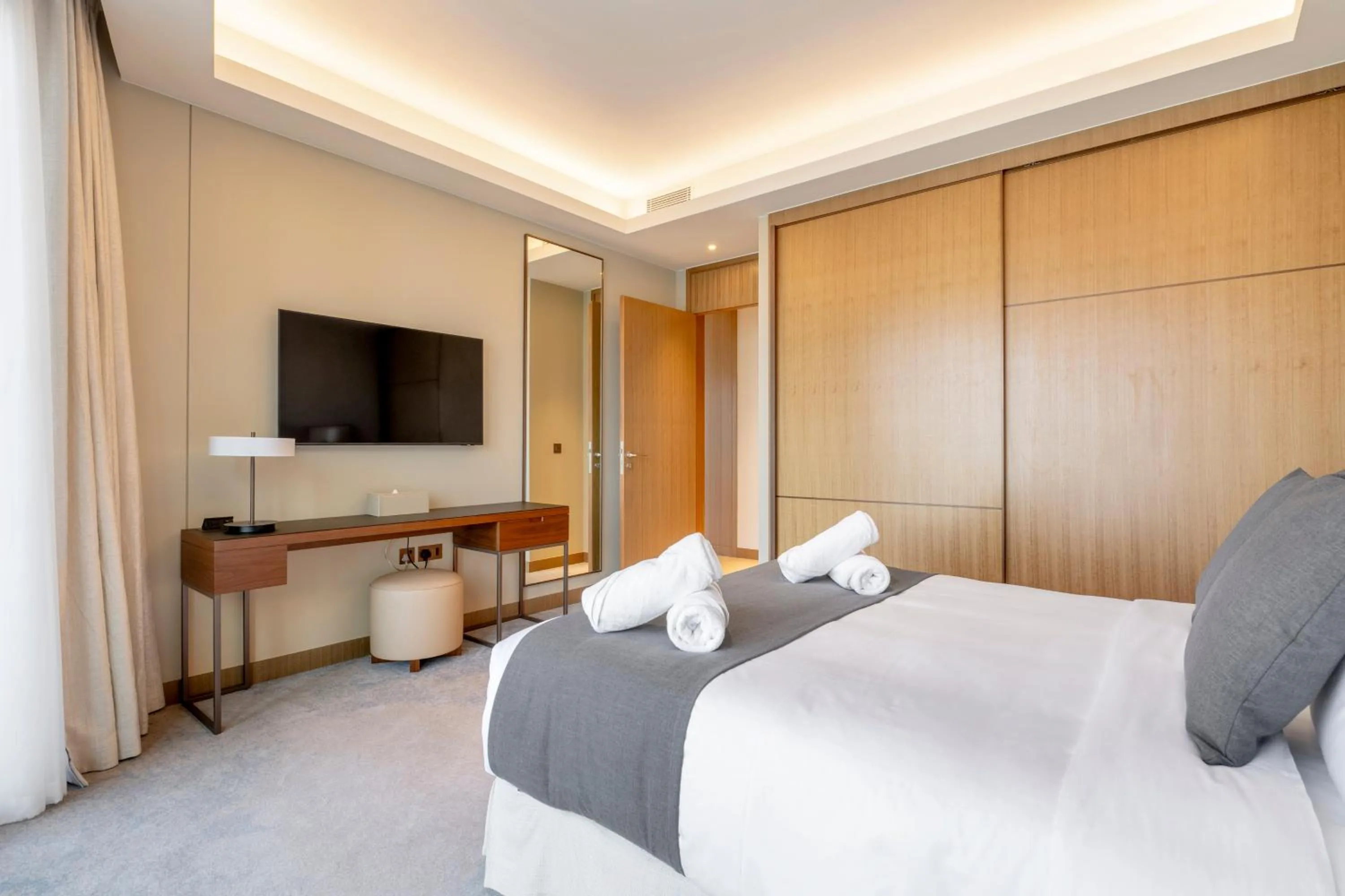 Bed in Address Dubai Opera Residences
