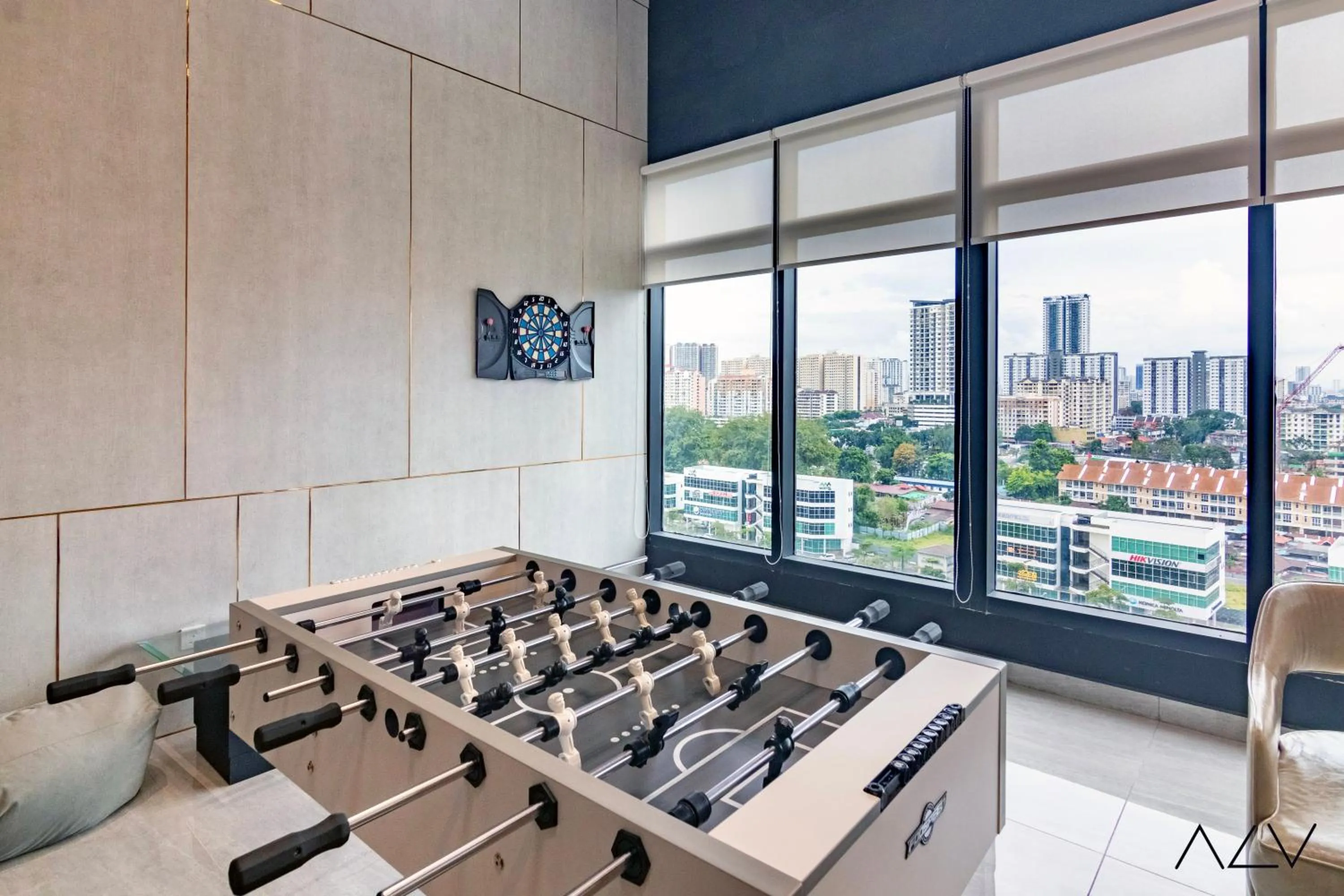 Game Room in Urban Suites, Classic Collection by Stellar ALV