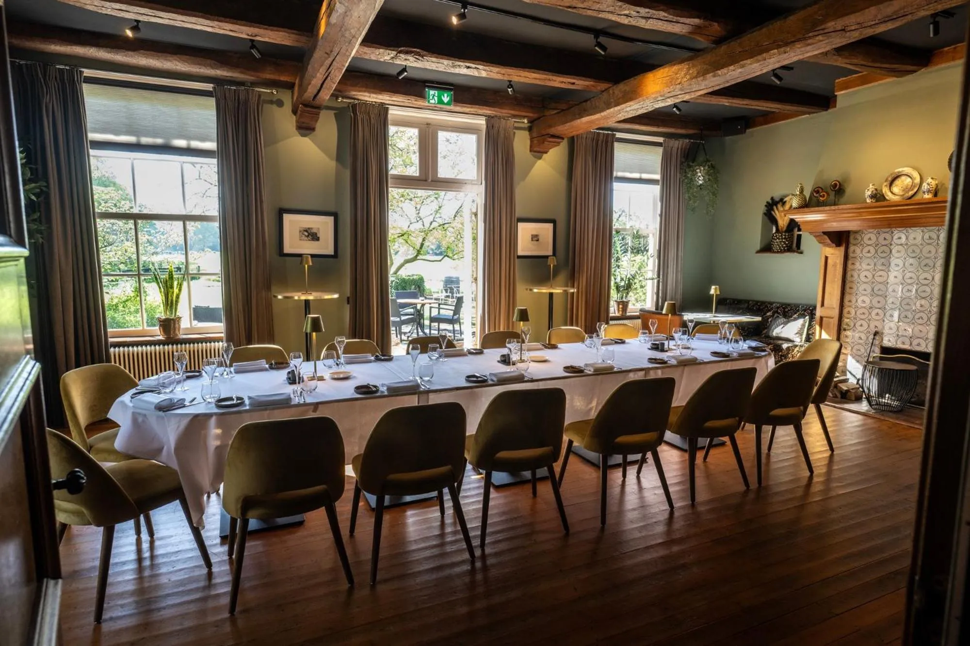 Meeting/conference room in Landgoed Hotel & Restaurant Carelshaven