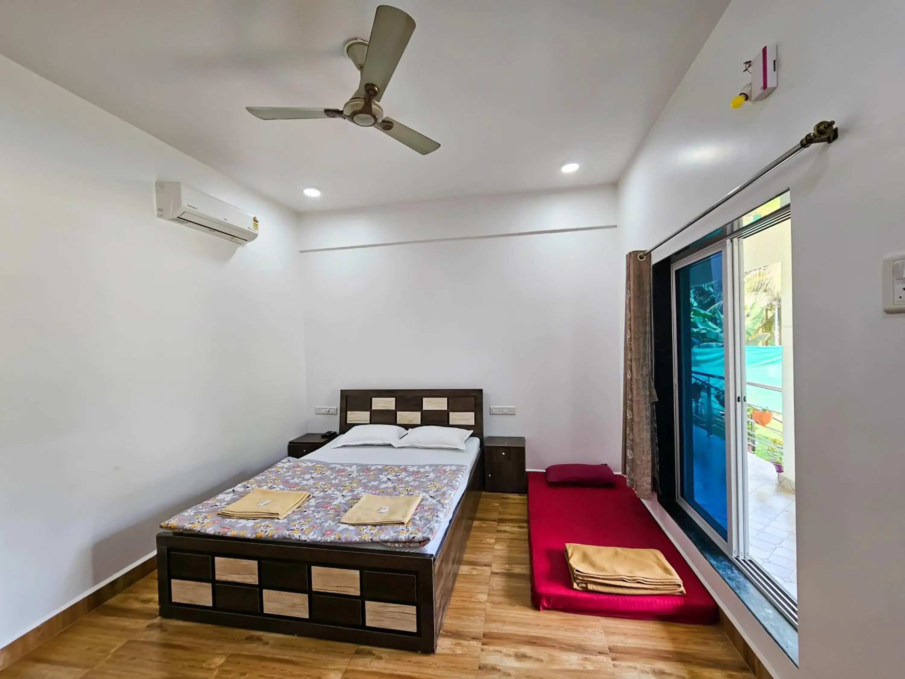 Family Room with Garden View in Oxygen Resort, Akshi Family Room with Garden View in Oxygen Resort, Akshi