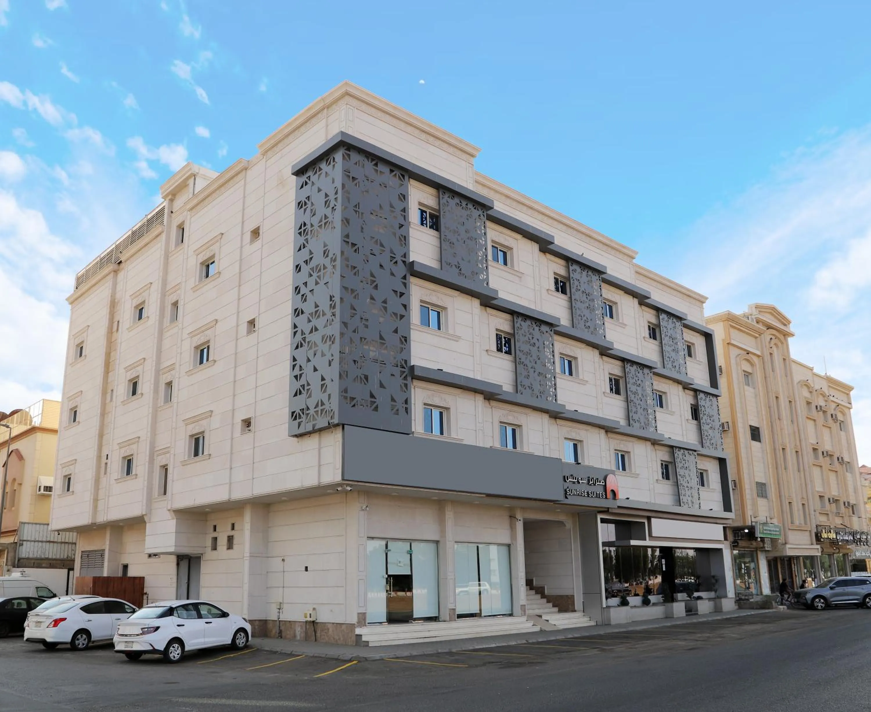 Property building in Sunrise Suites