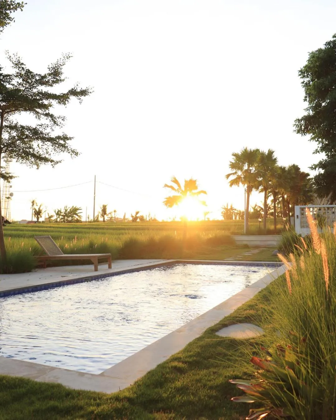 Pool view in Padi Villa Canggu