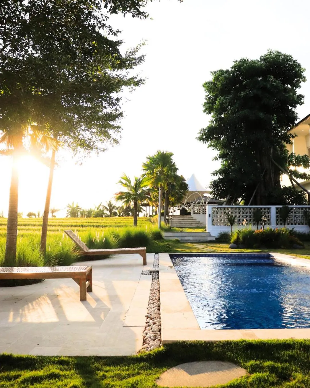 Pool view in Padi Villa Canggu