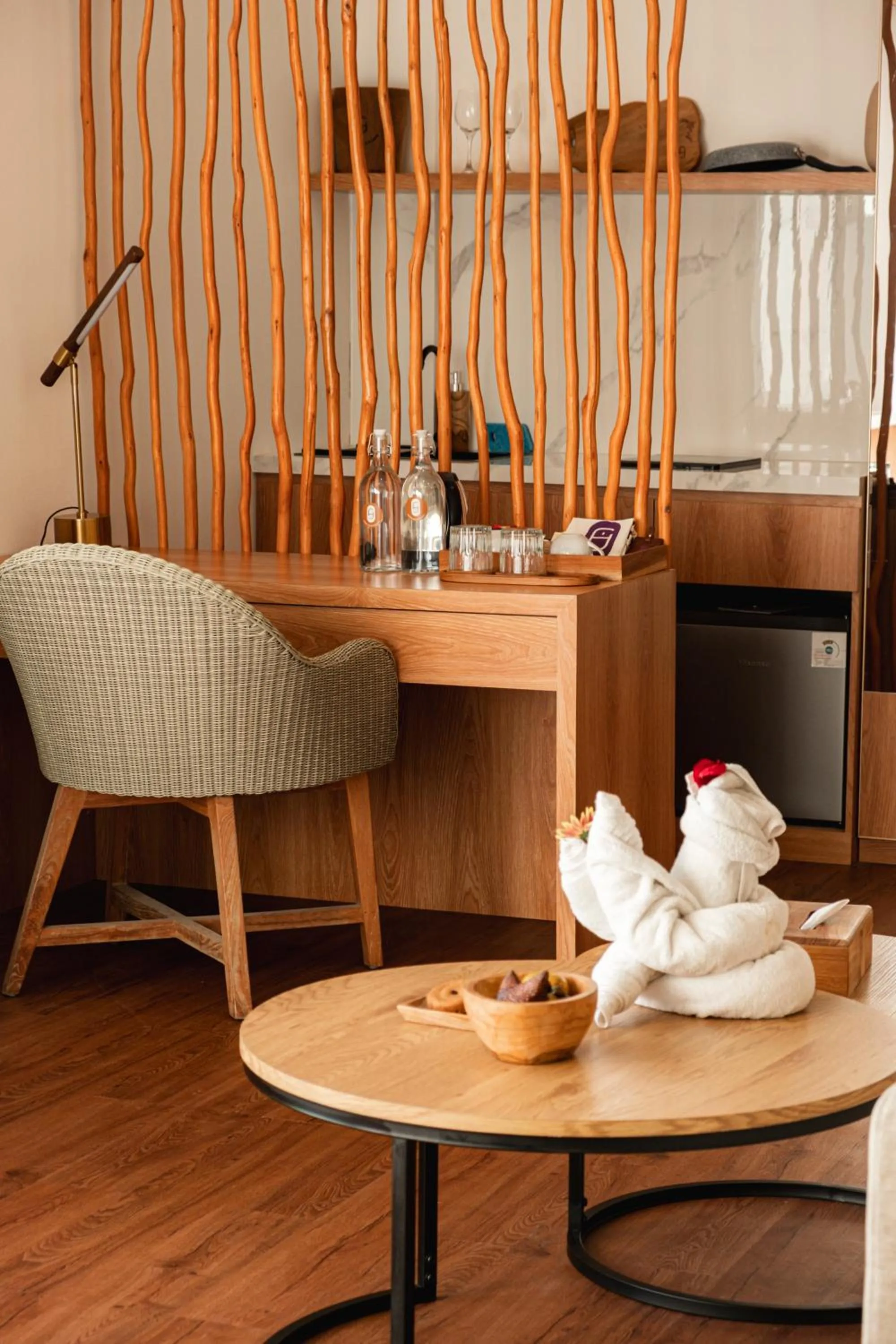 Kitchen or kitchenette in Padi Villa Canggu