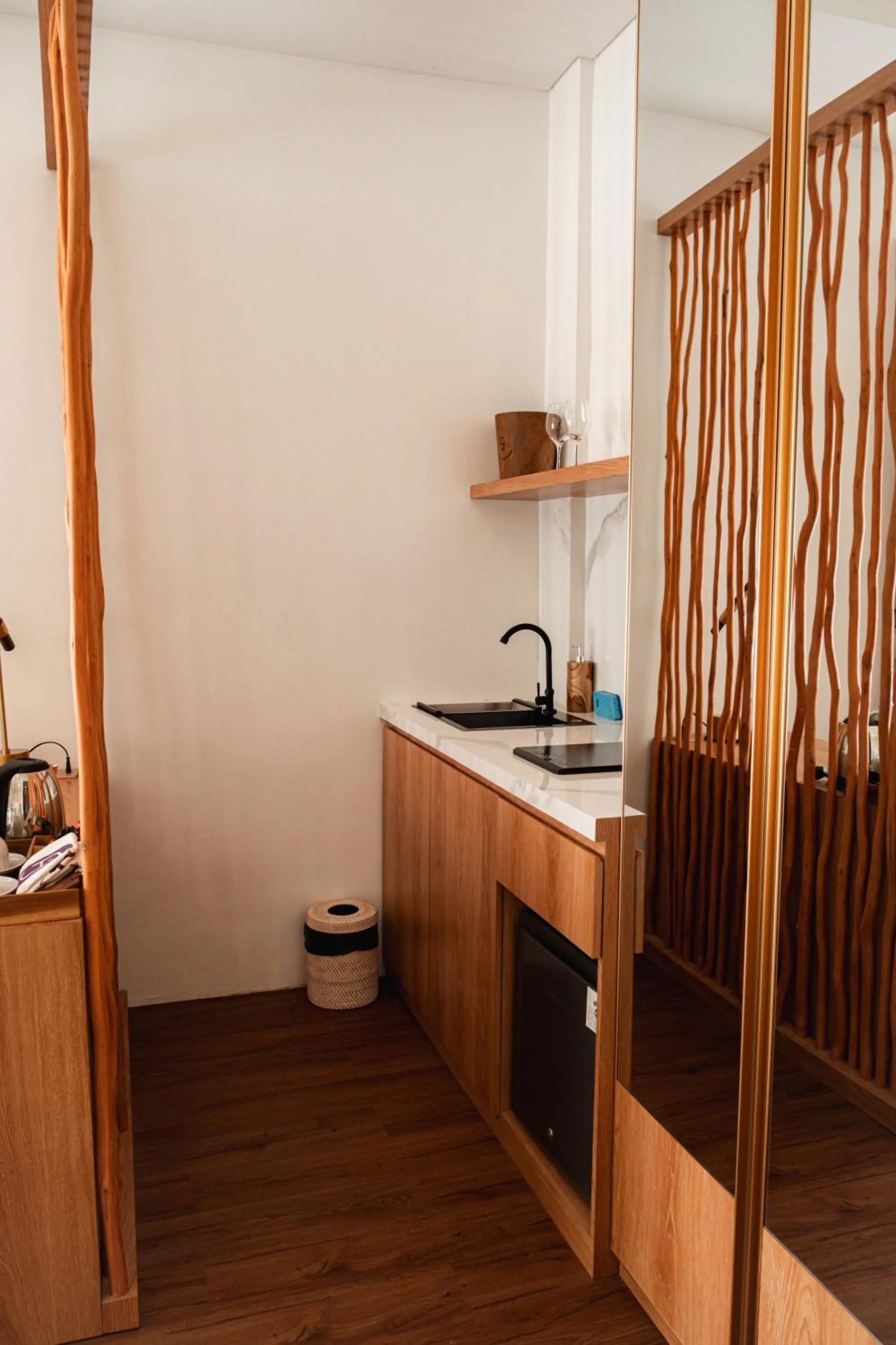 Kitchen or kitchenette in Padi Villa Canggu