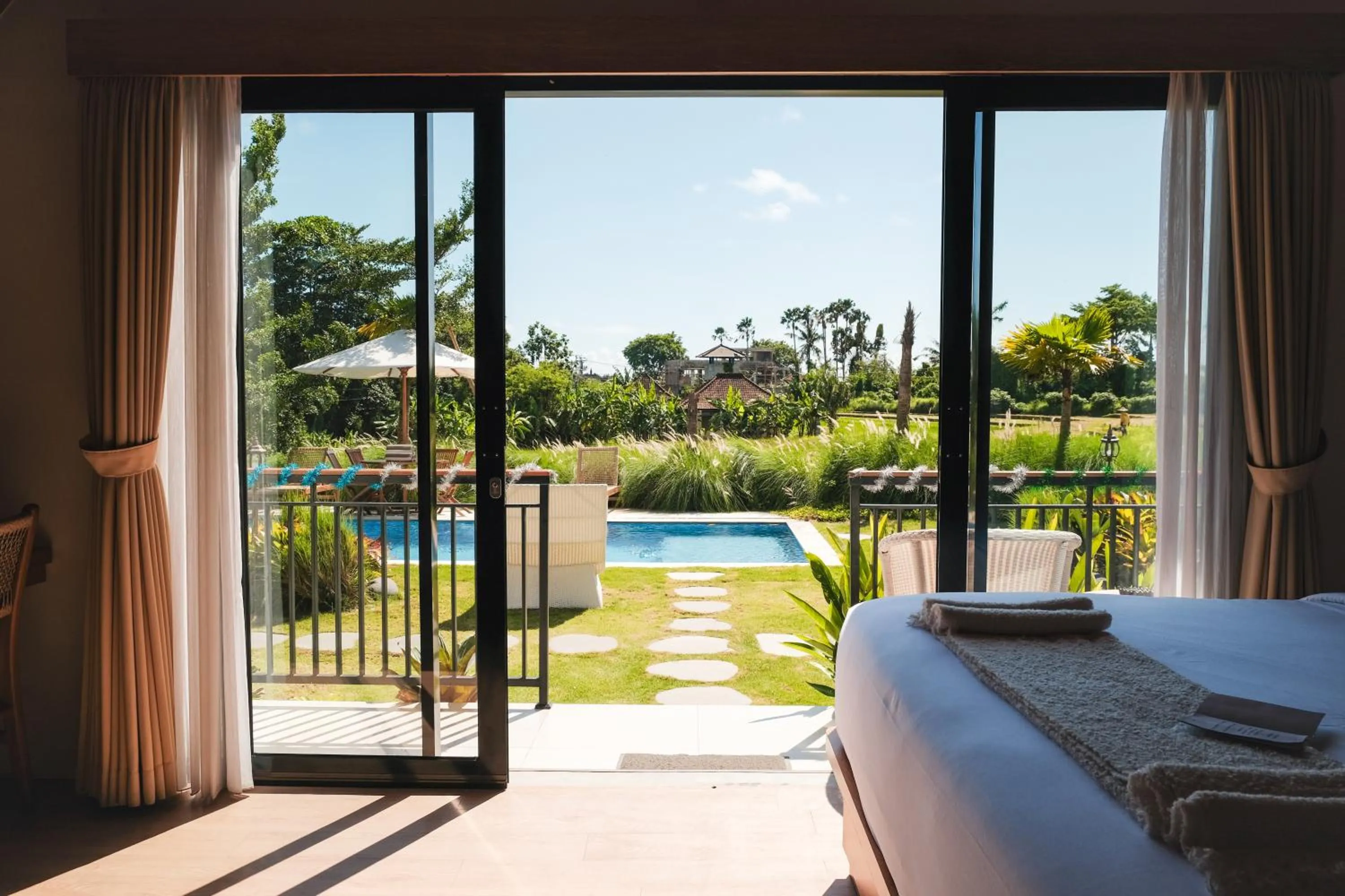 Bedroom in Padi Villa Canggu