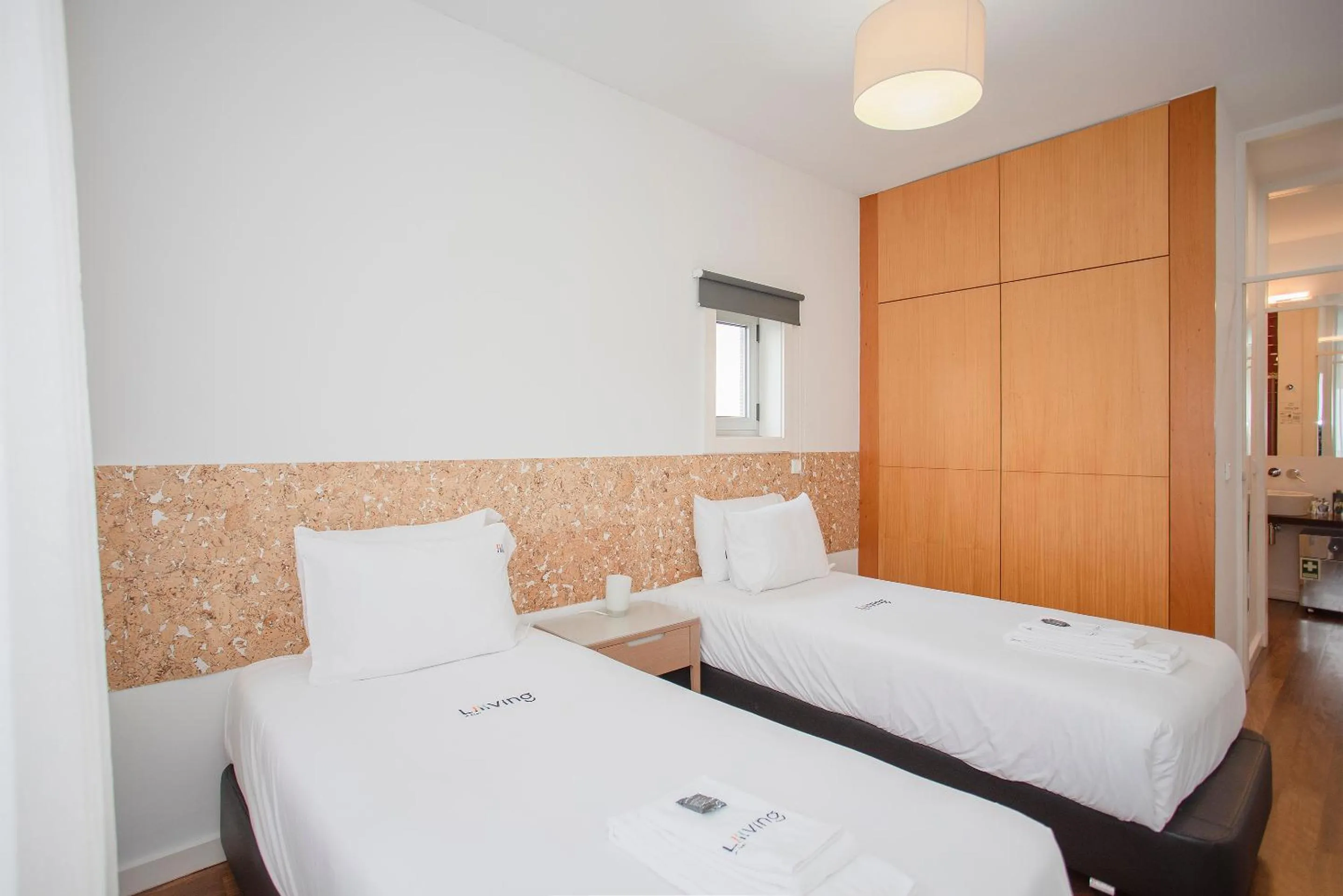 Bed in Liiiving in Porto - Light Trendy Apartment