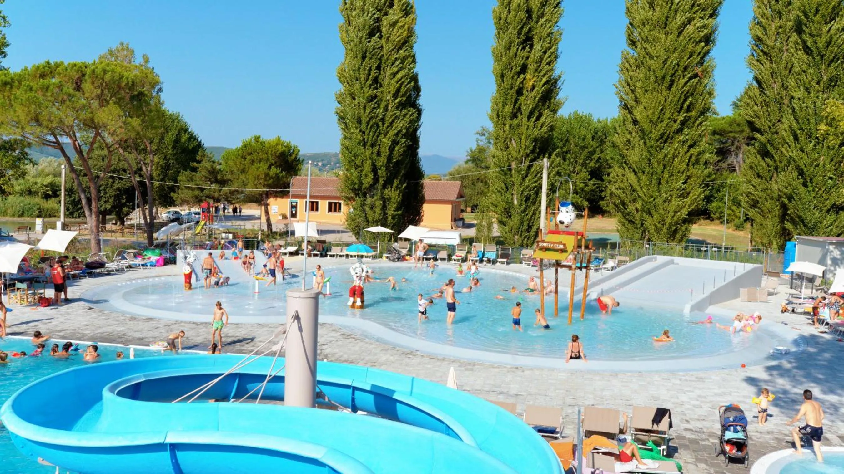 Swimming pool in Trasimeno Glamping Resort