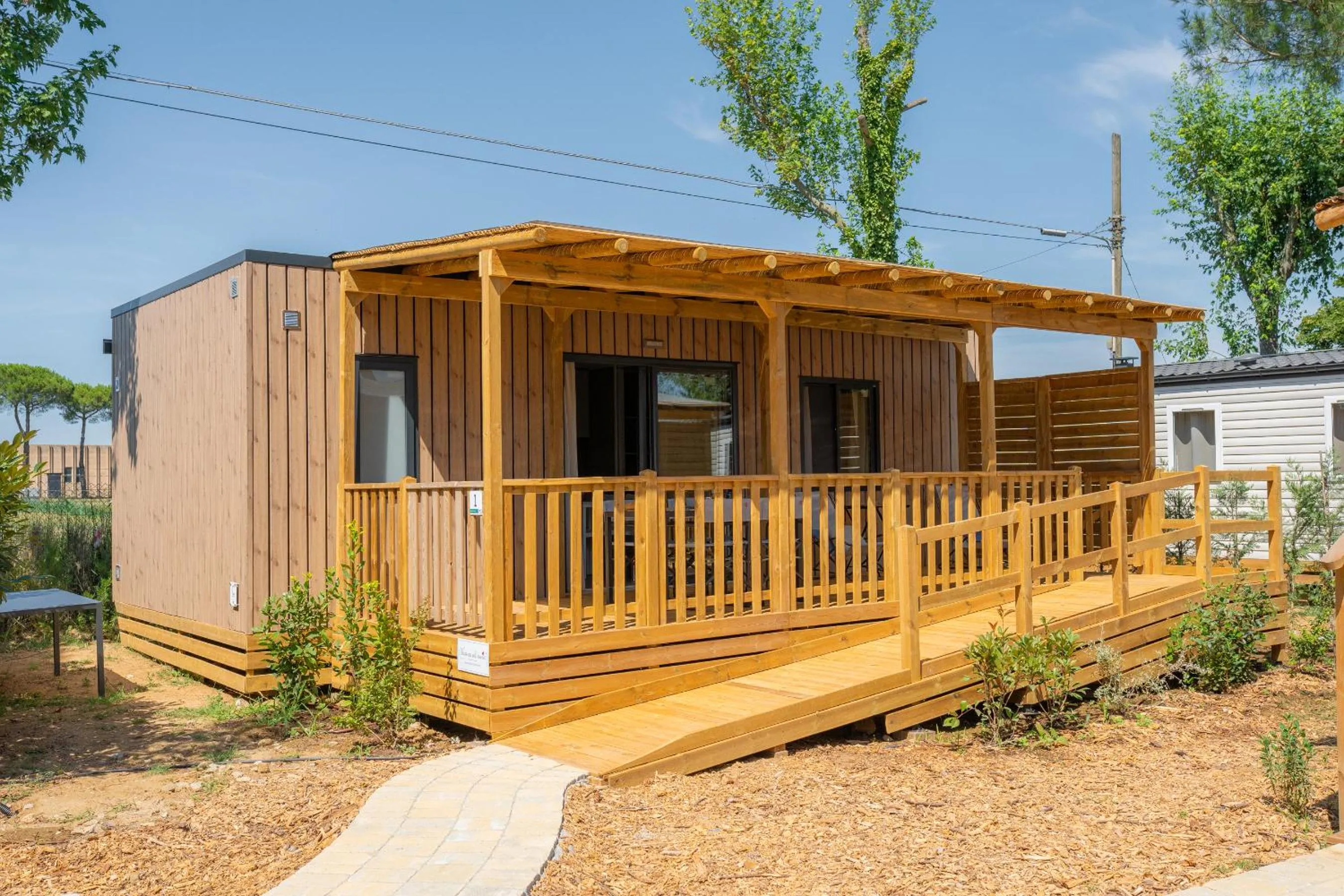 Property building in Trasimeno Glamping Resort