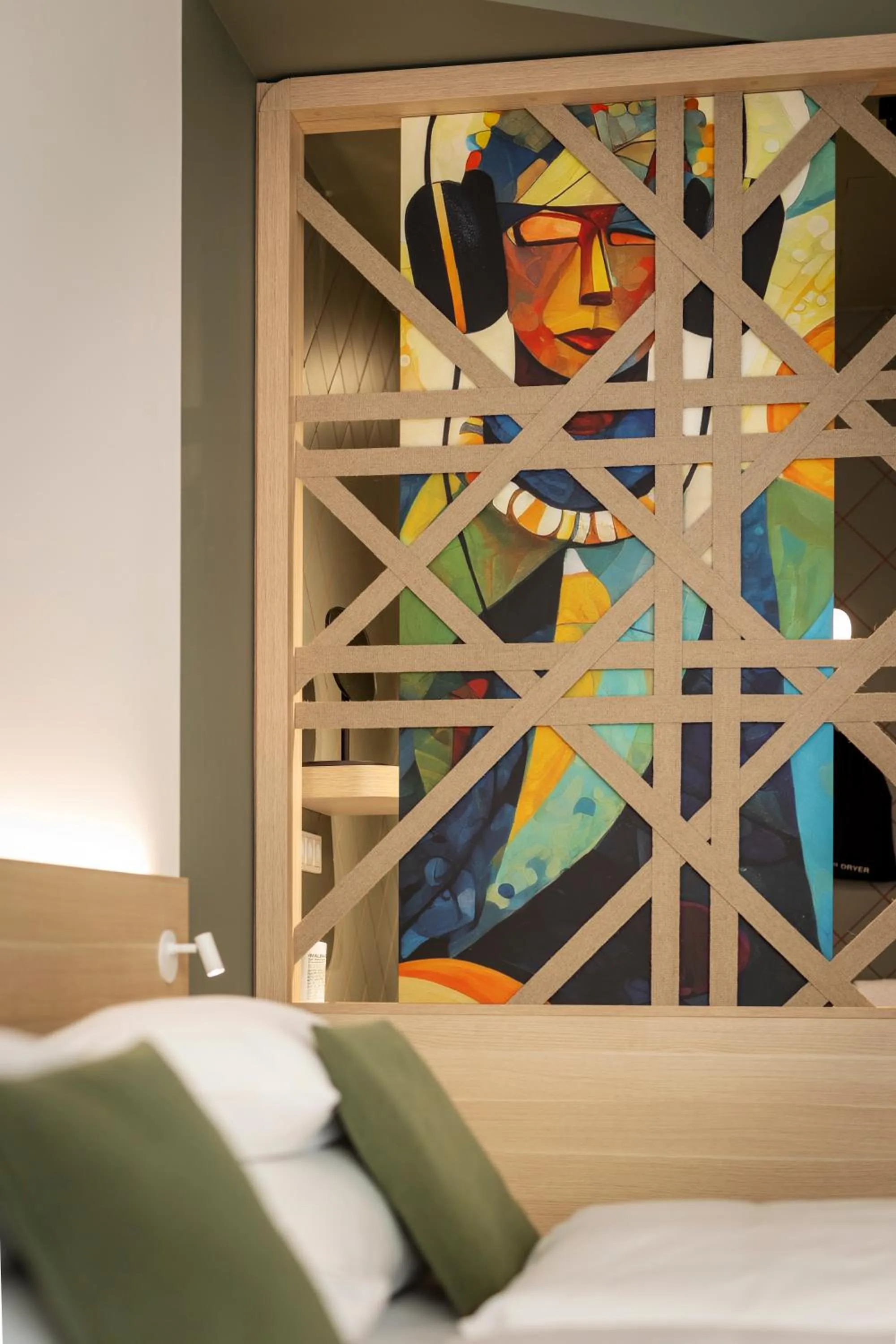 Bed in ARCOTEL AQ Wien