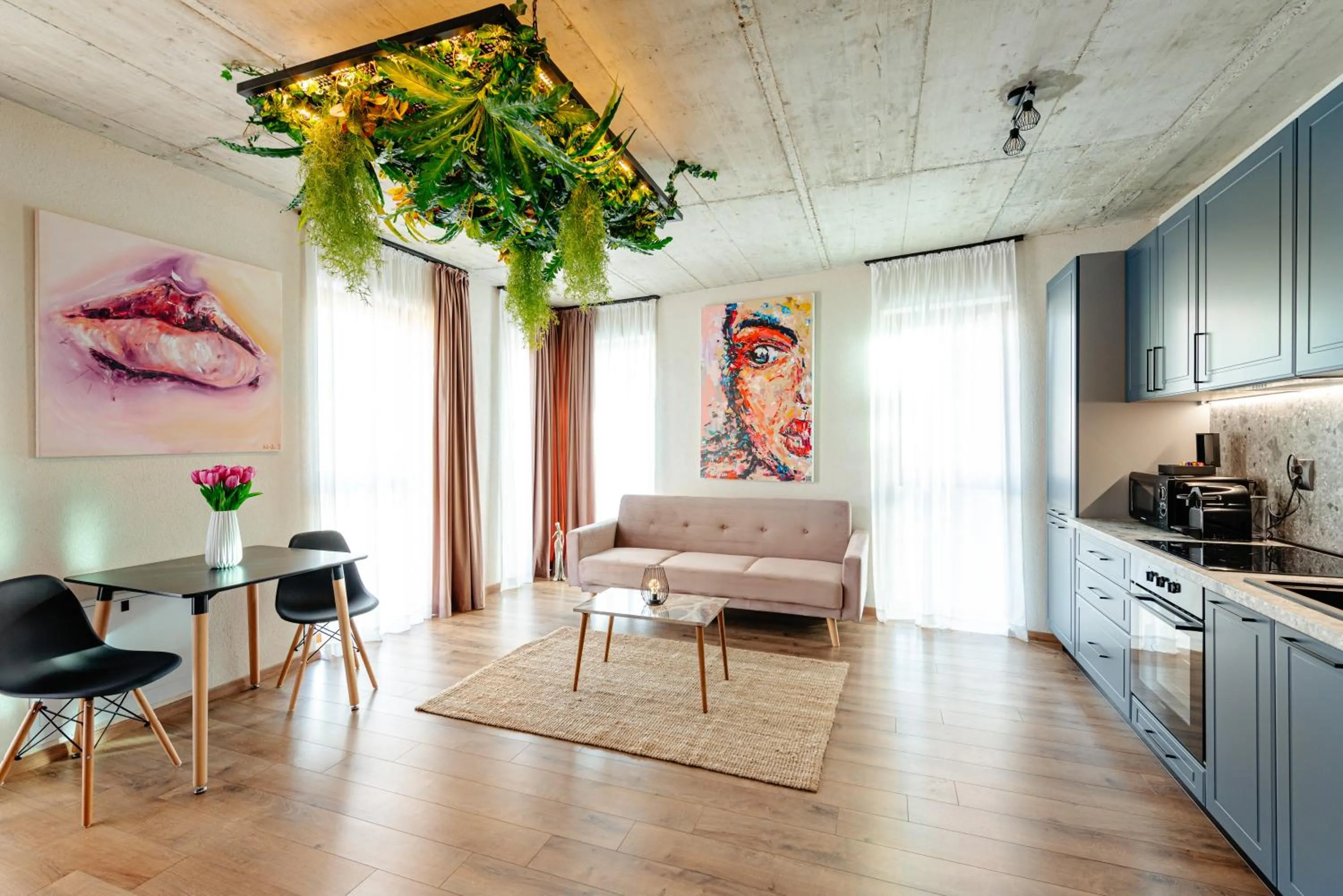 Kitchen or kitchenette in Centro Accommodation