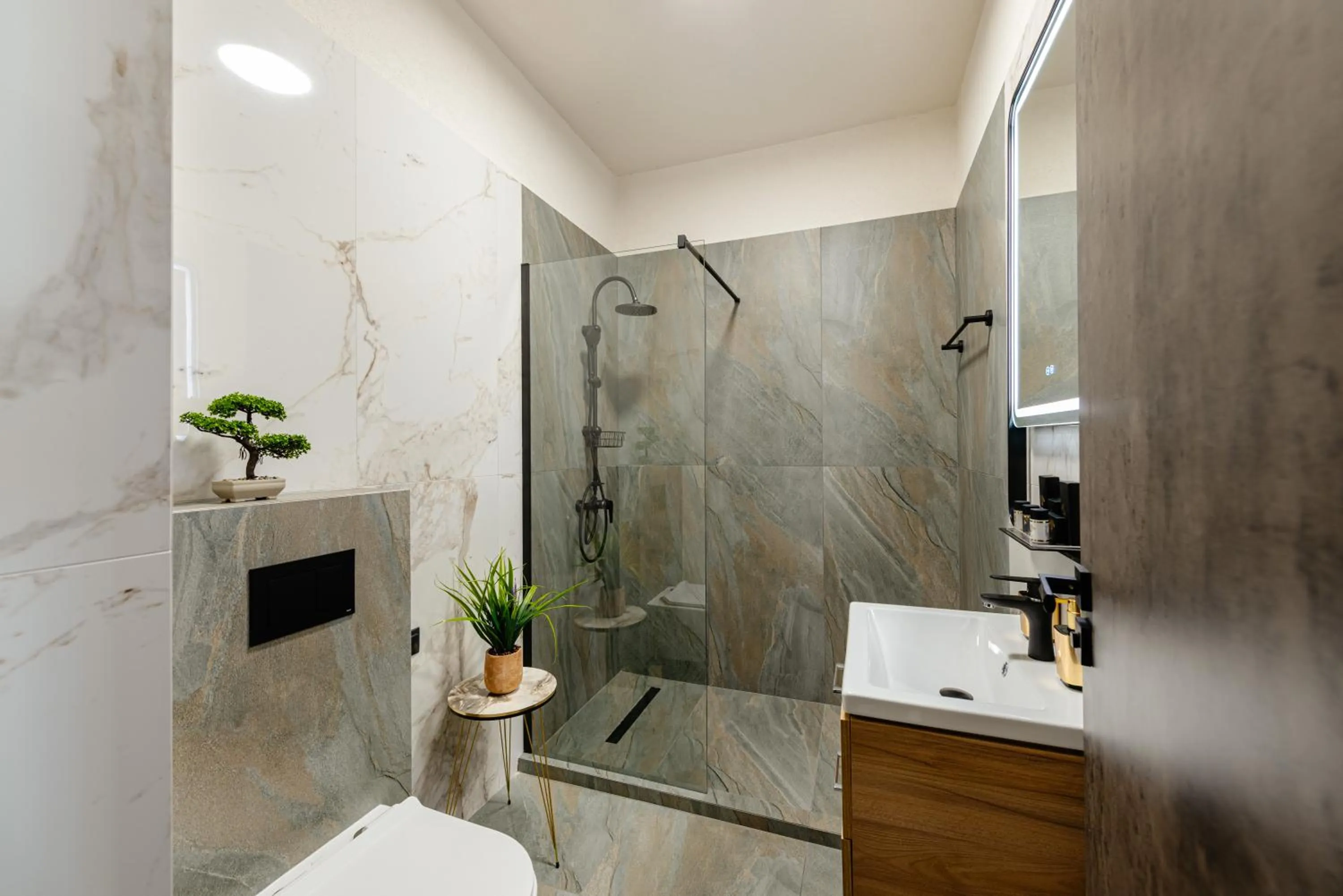 Bathroom in Centro Accommodation