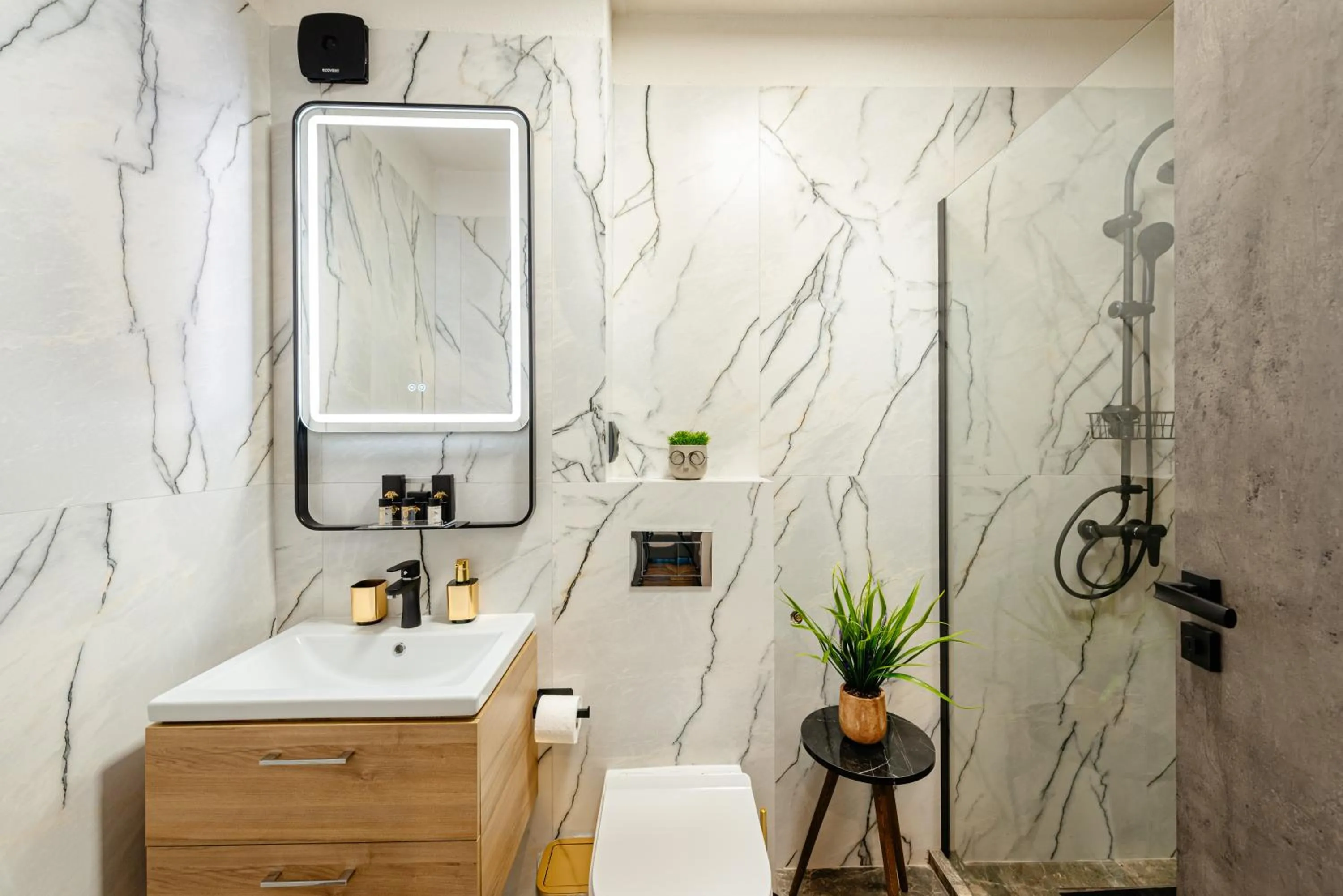 Bathroom in Centro Accommodation