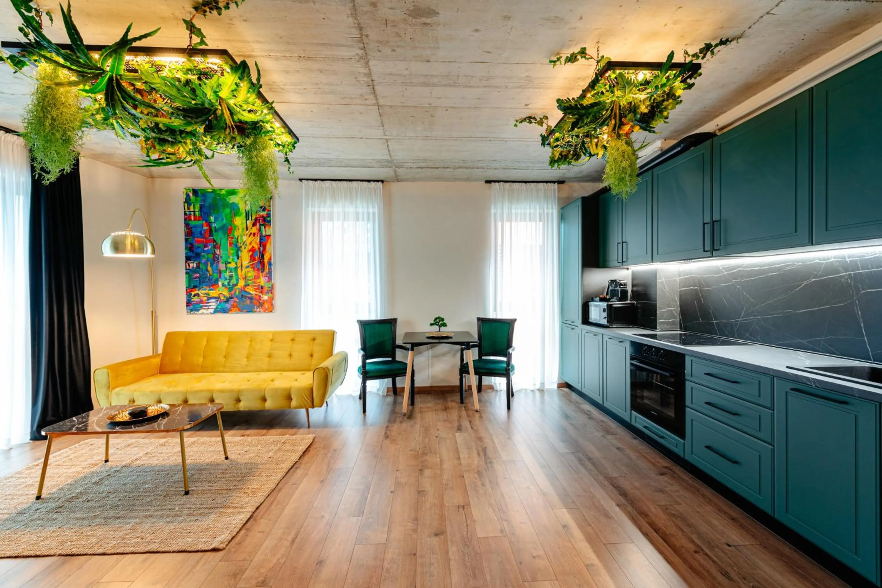 Living room in Centro Accommodation