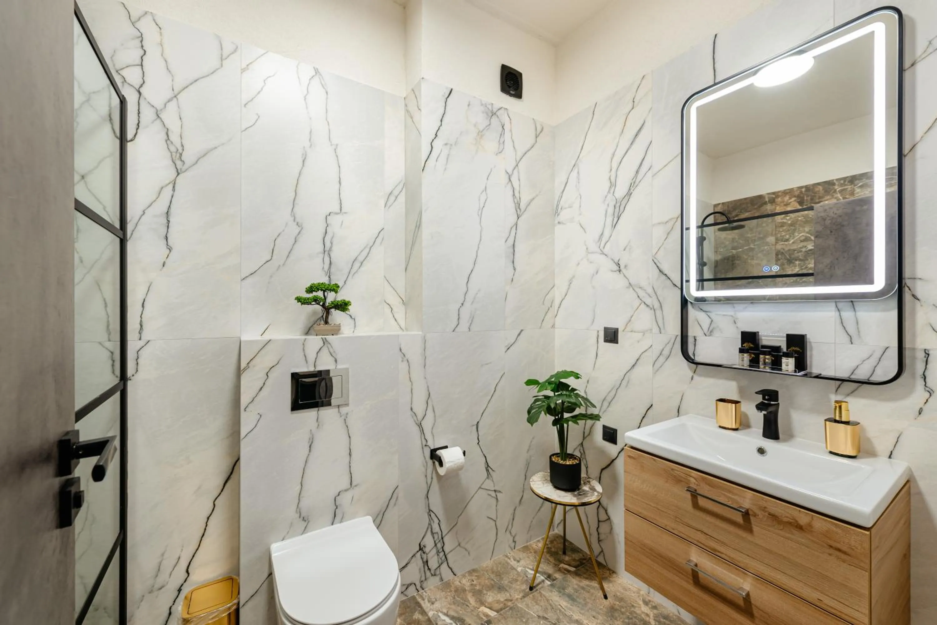 Toilet in Centro Accommodation