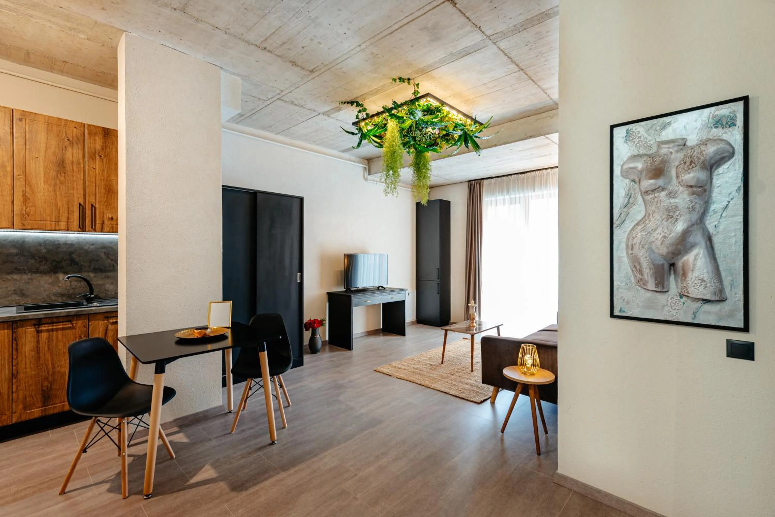 Living room in Centro Accommodation